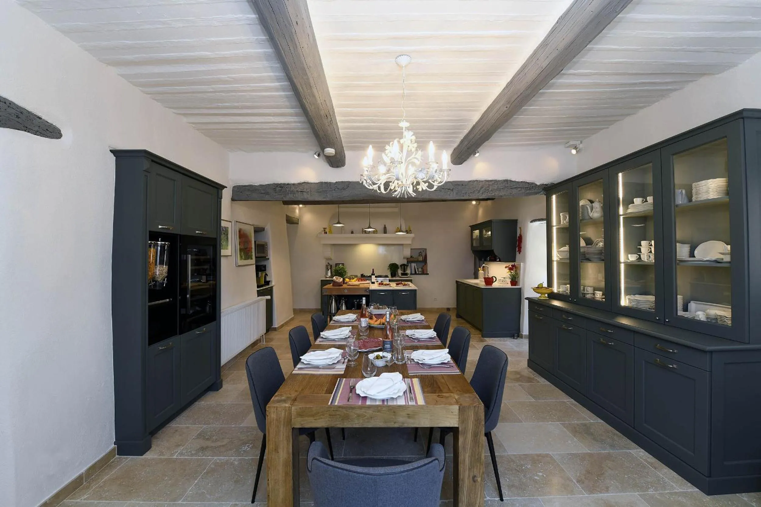 Kitchen or kitchenette in Bastide des Demoiselles