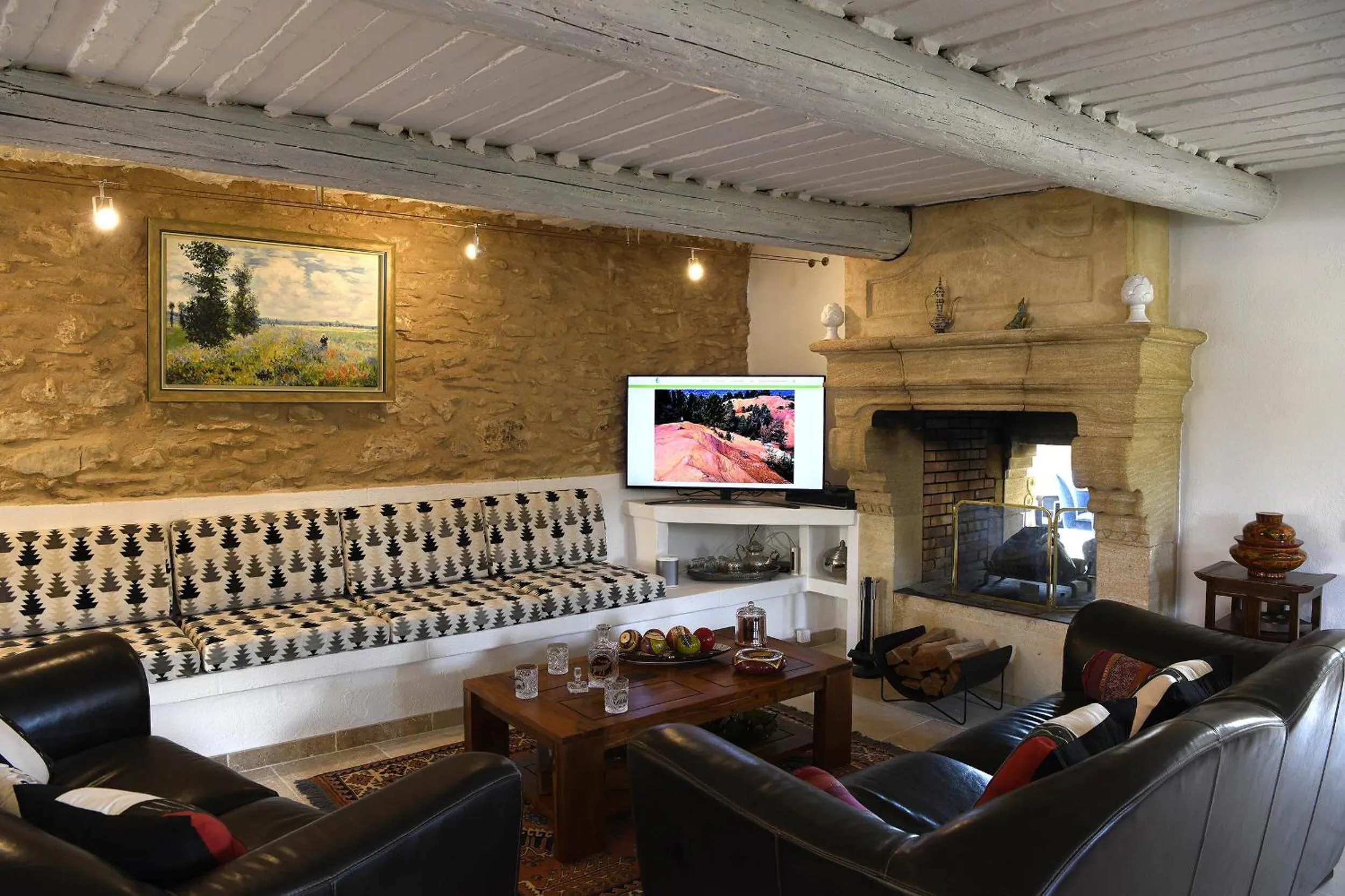 Living room in Bastide des Demoiselles