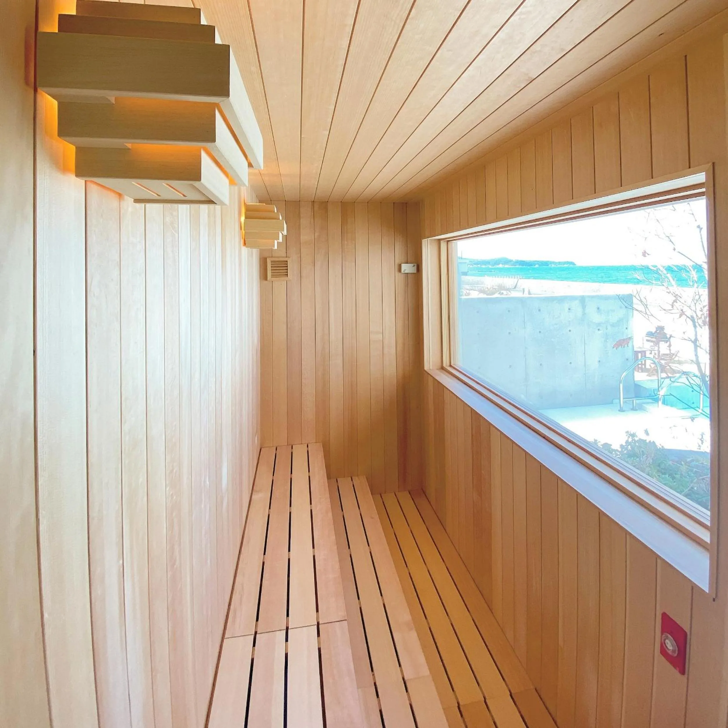 Sauna in KAMOME SLOW HOTEL