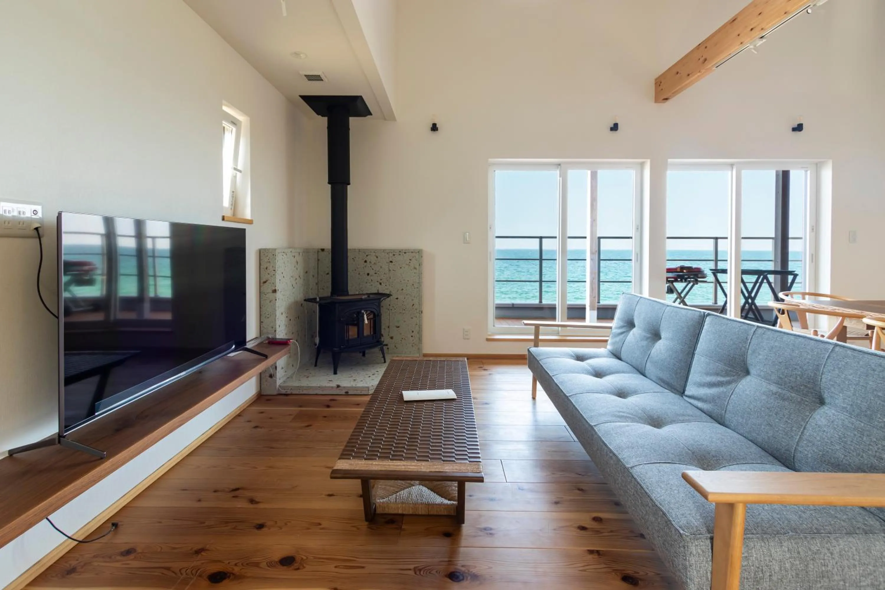 Balcony/Terrace in KAMOME SLOW HOTEL