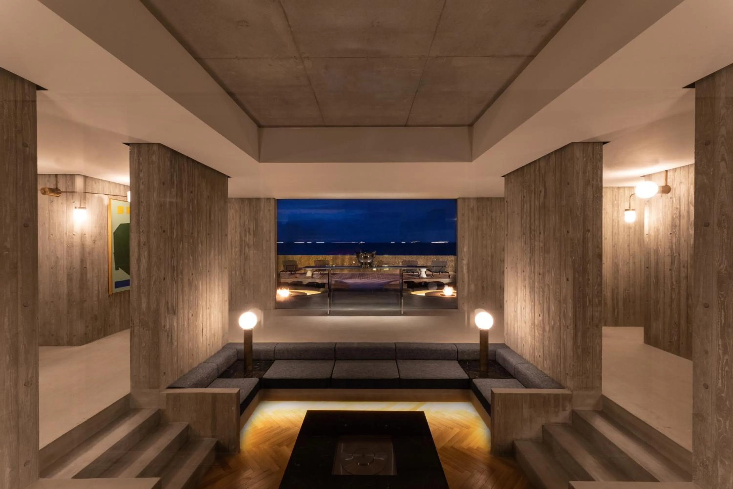 Night, Bed in KAMOME SLOW HOTEL