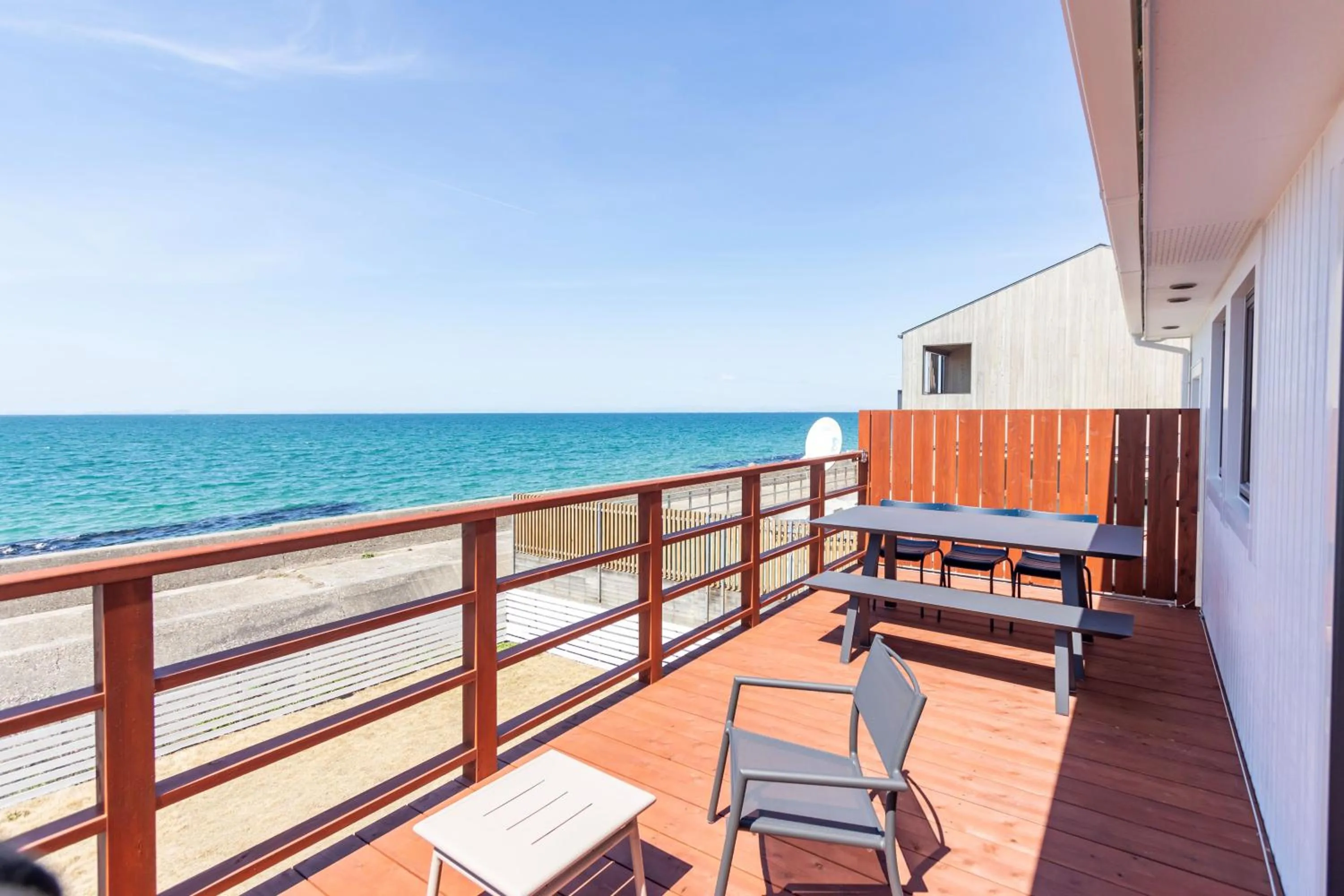 Balcony/Terrace in KAMOME SLOW HOTEL