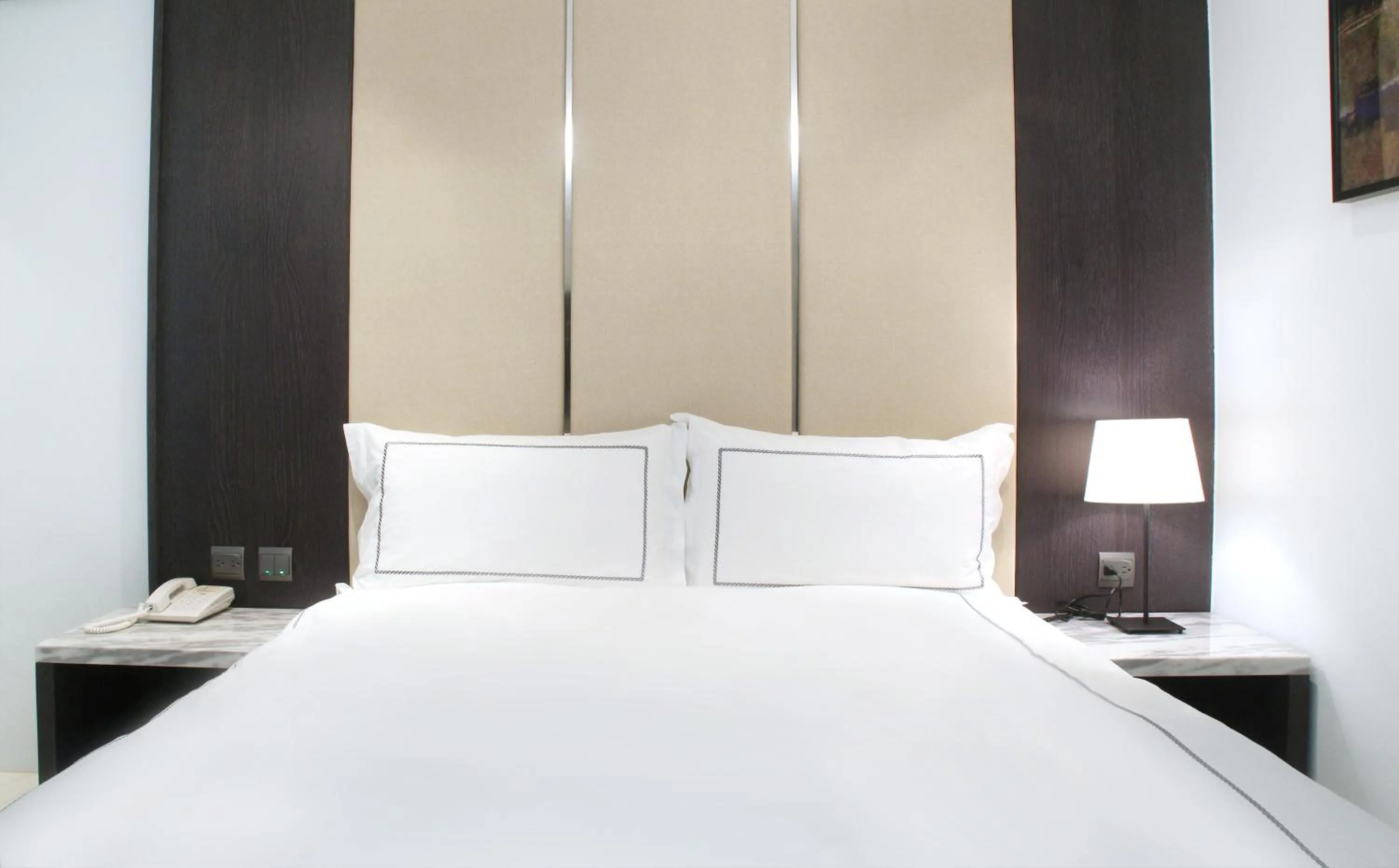 Bed in Gamalan Spring Hotel