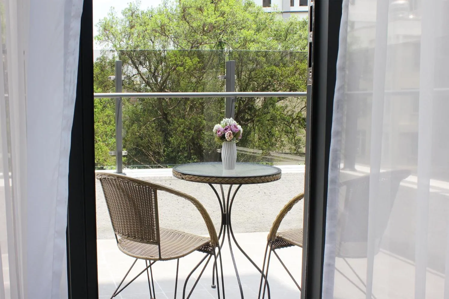 Balcony/Terrace in Gamalan Spring Hotel