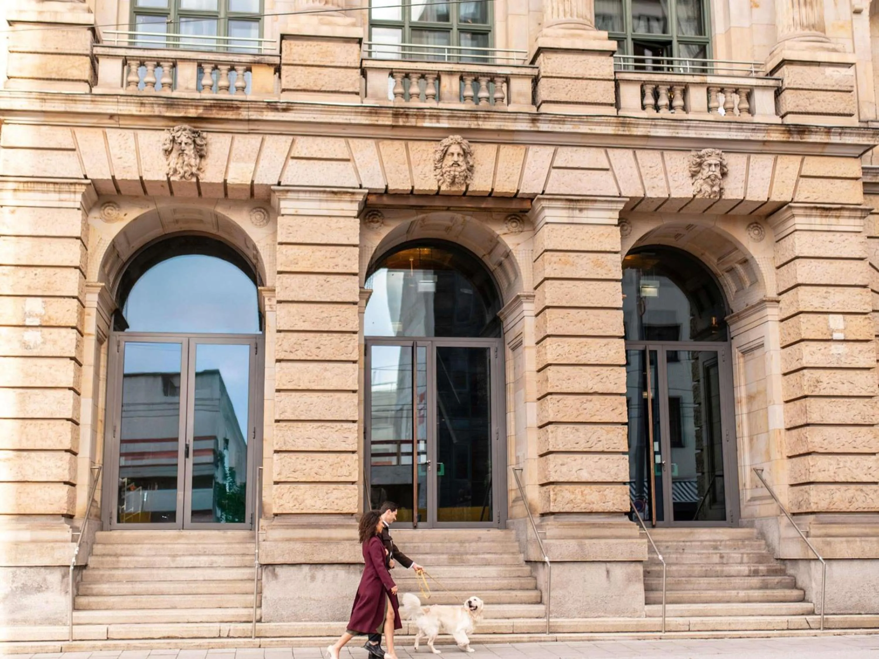 Property building in Sofitel Munich Bayerpost