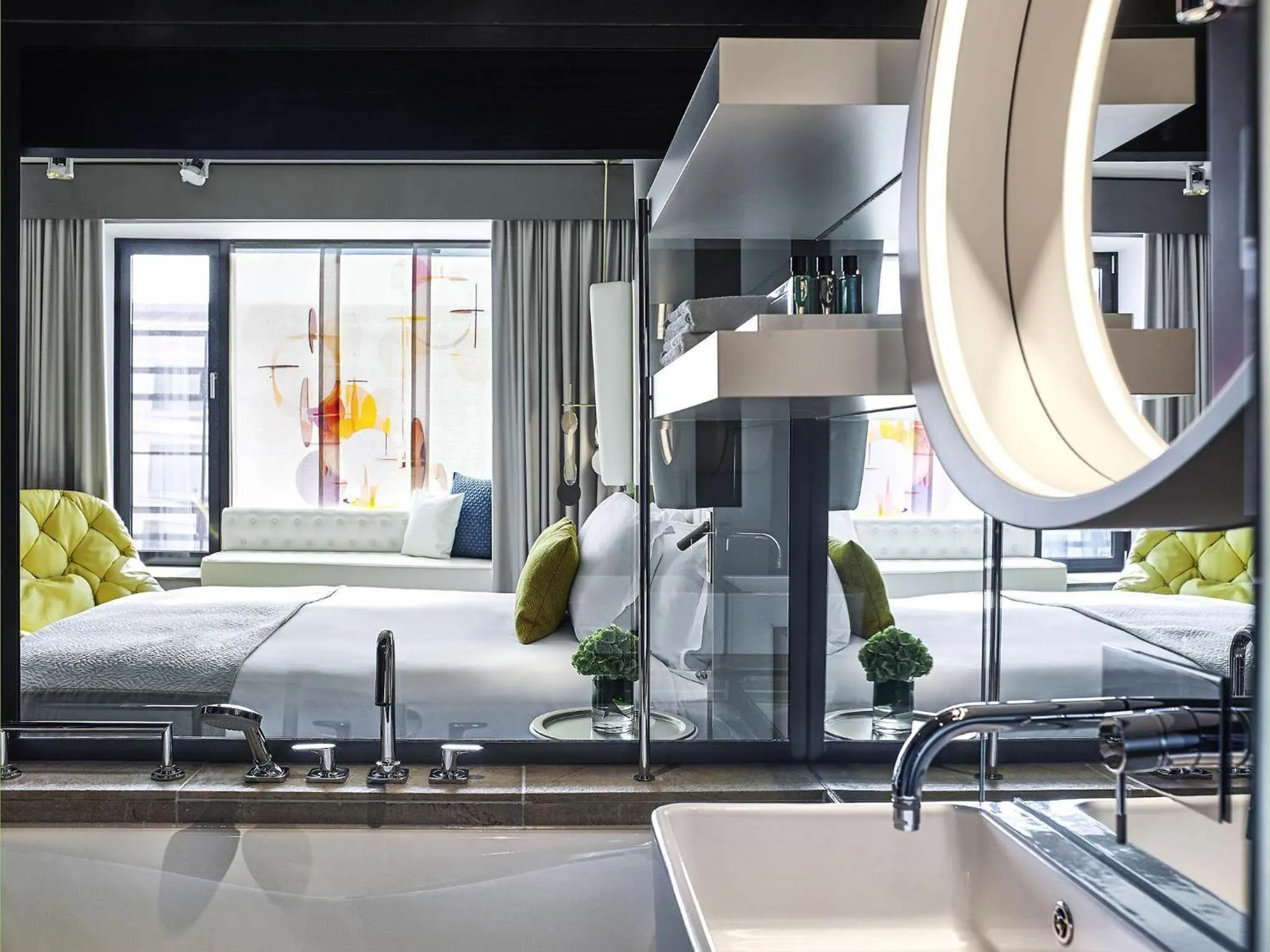 Bedroom, Bed in Sofitel Munich Bayerpost