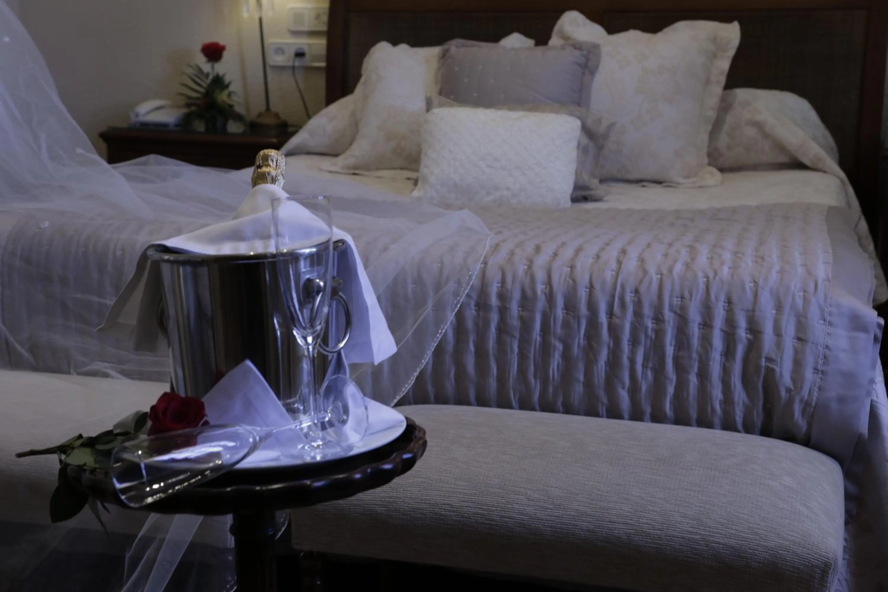 Bed in Hotel Arcea Palacio de las Nieves