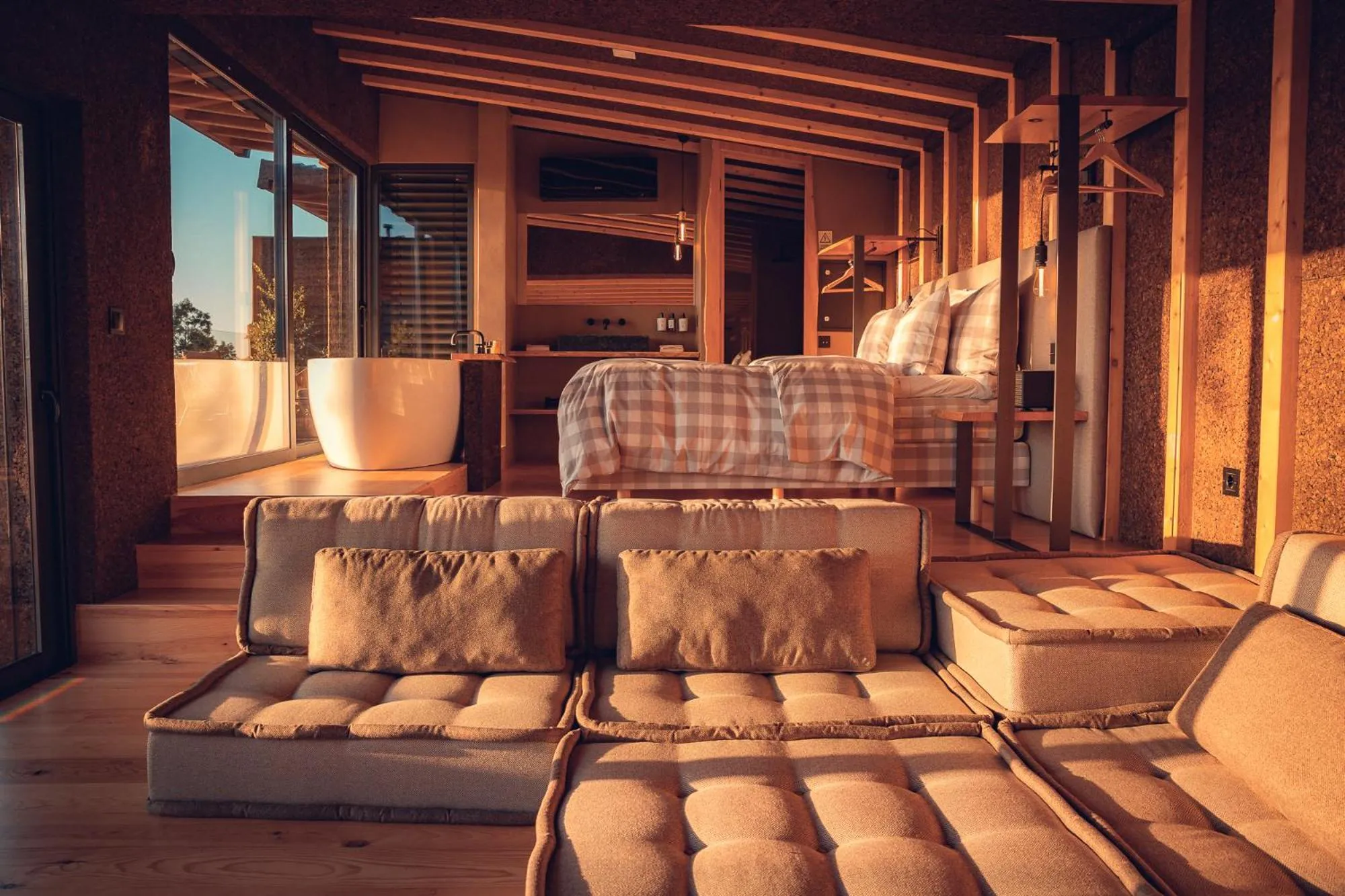 Living room in Charm Nature