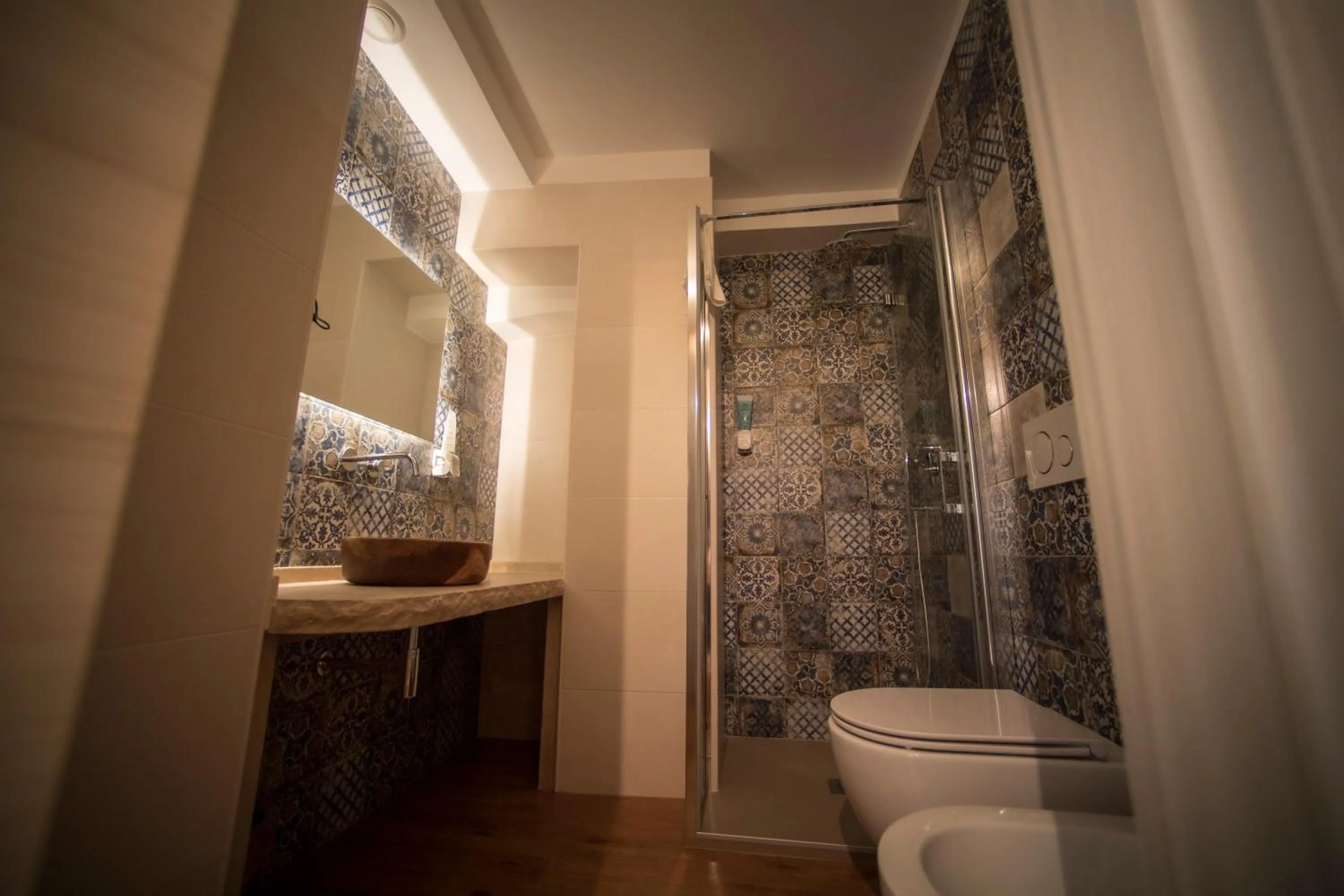 Shower in La Dimora del Principe