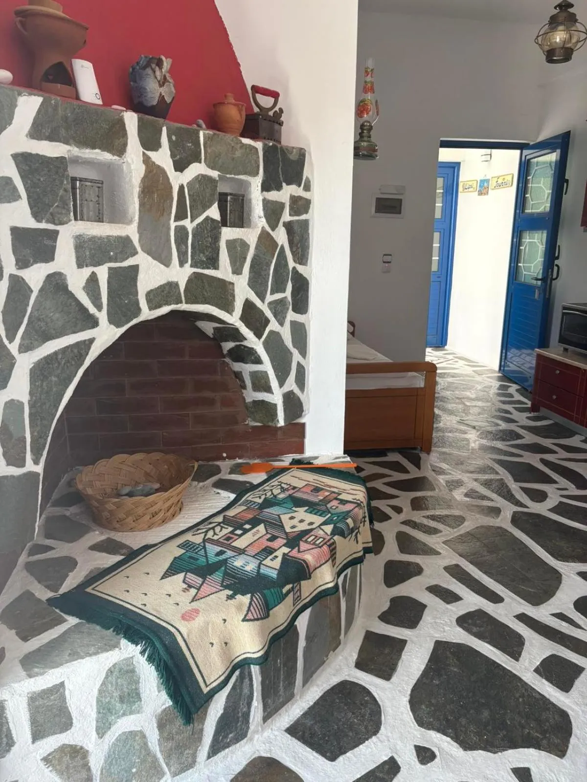 Bed in Anastasia Apartments