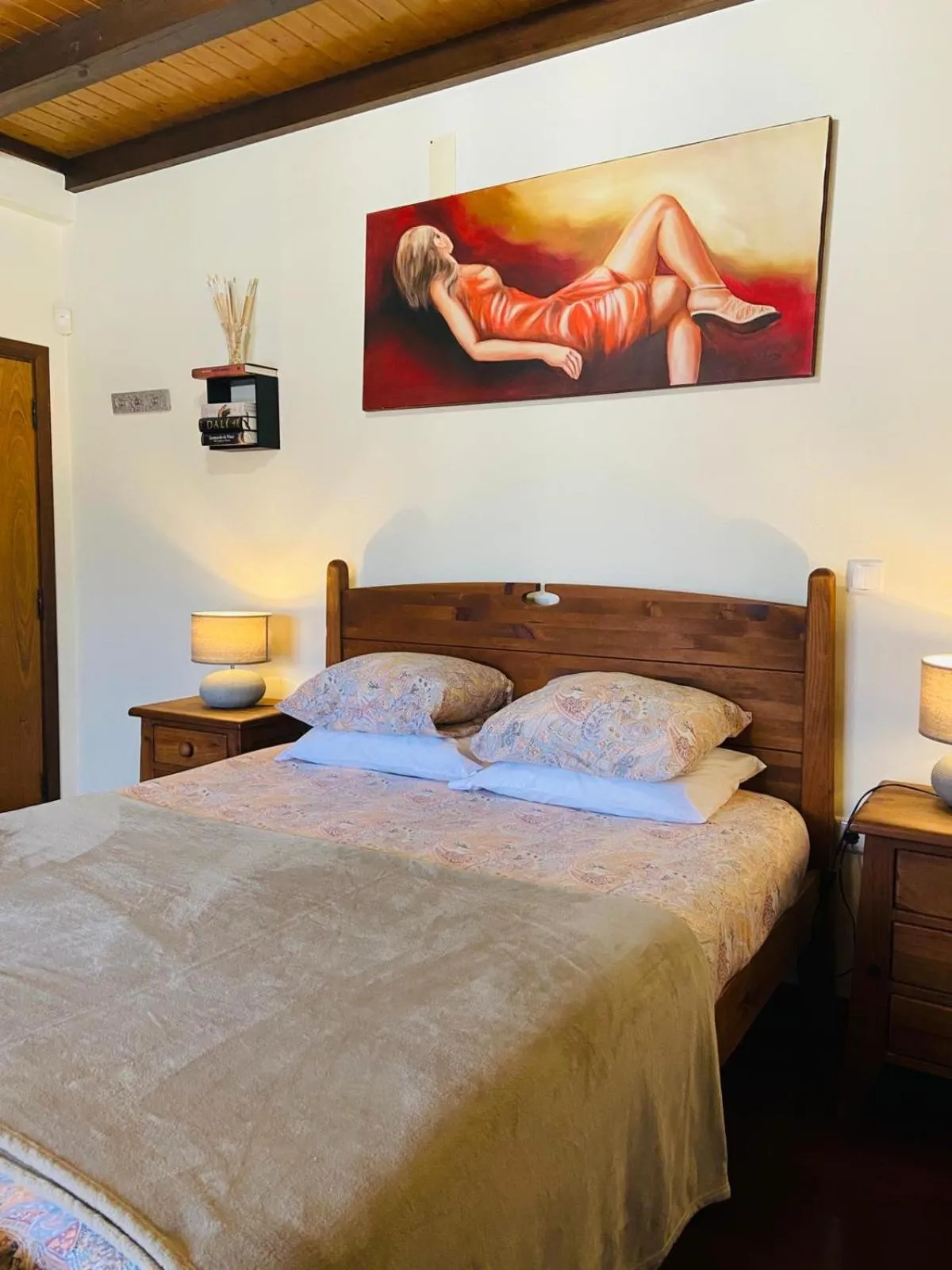 Bedroom, Bed in Refúgio das Artes Guesthouse