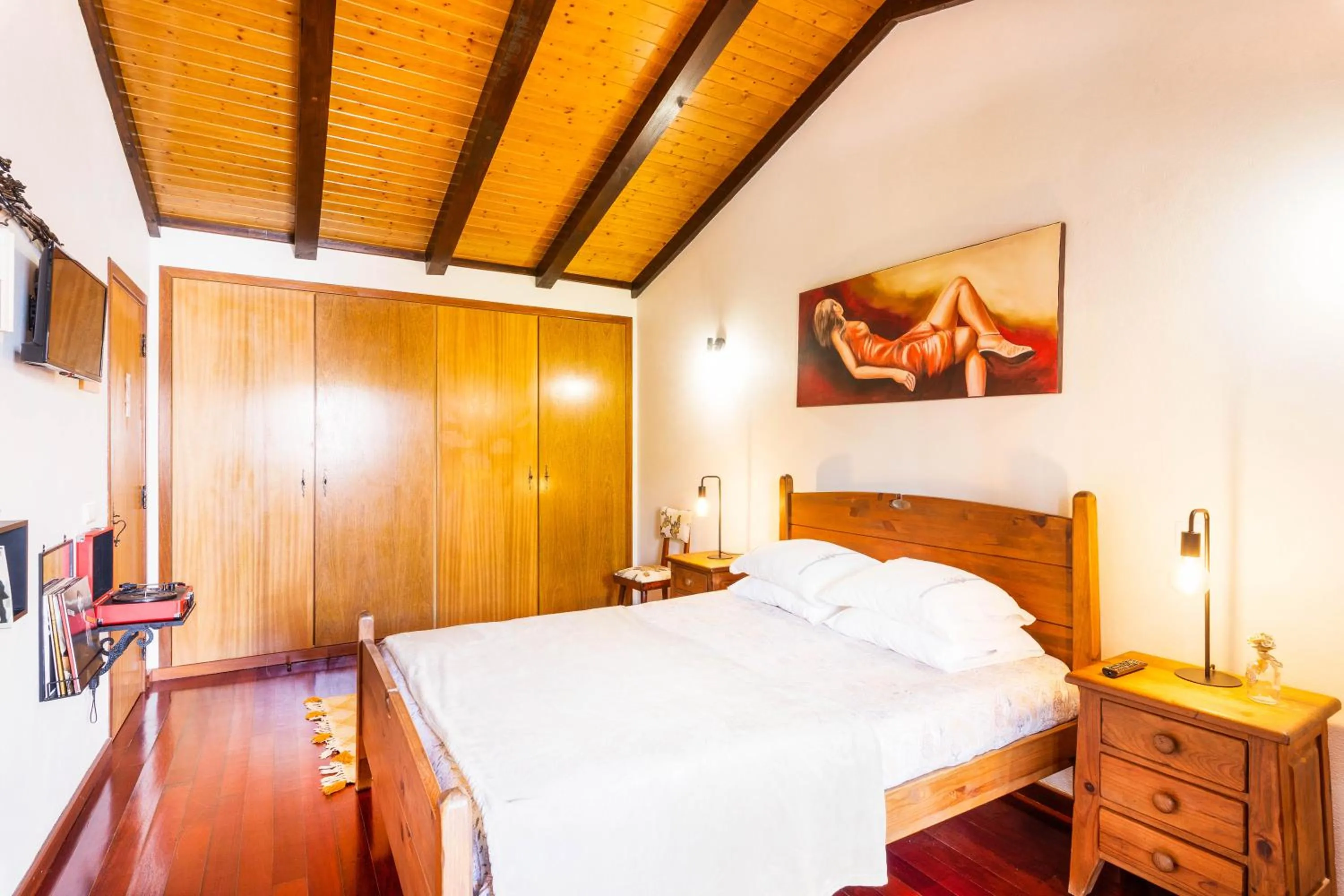 Bedroom, Bed in Refúgio das Artes Guesthouse