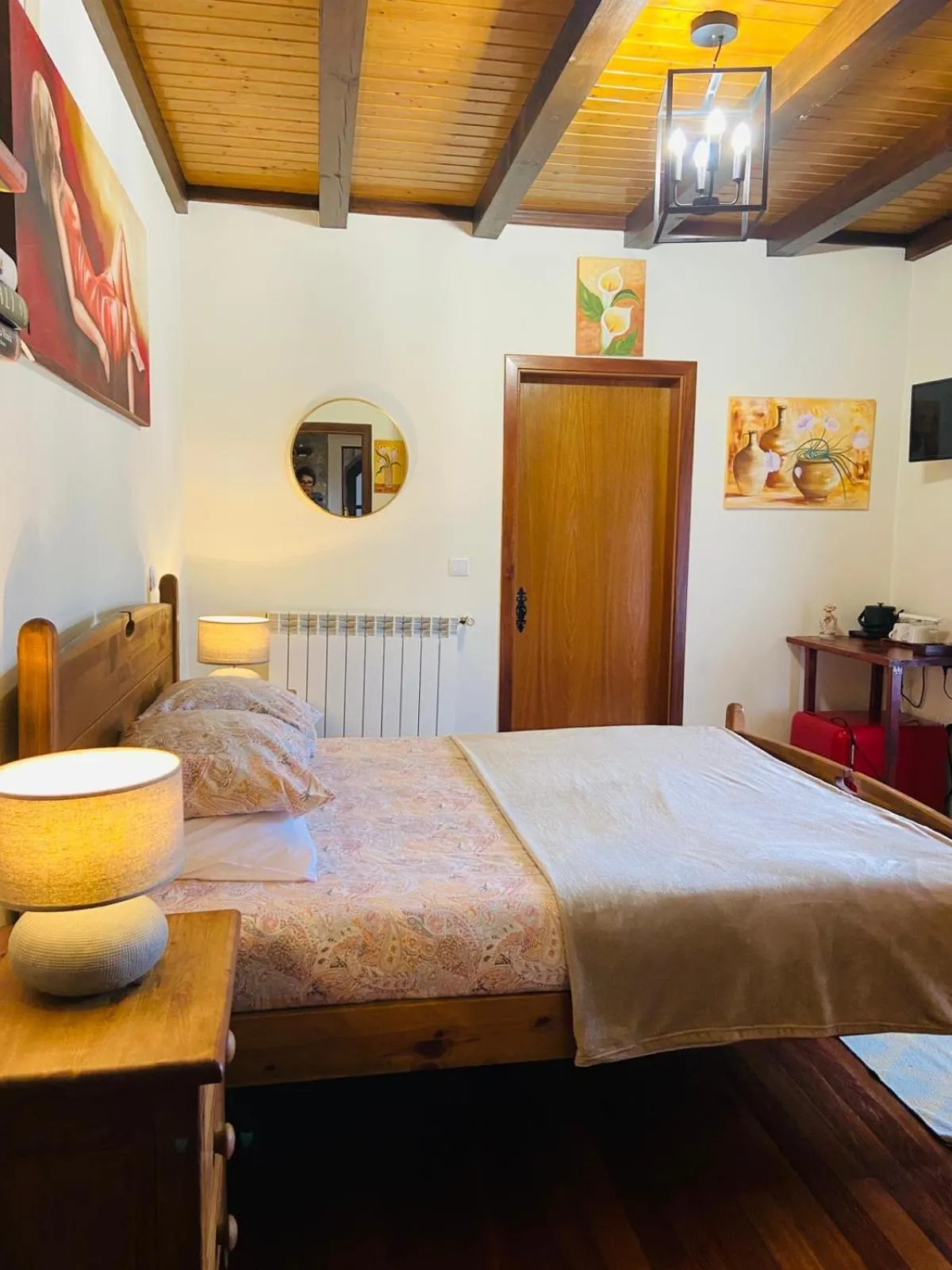 Bedroom, Bed in Refúgio das Artes Guesthouse