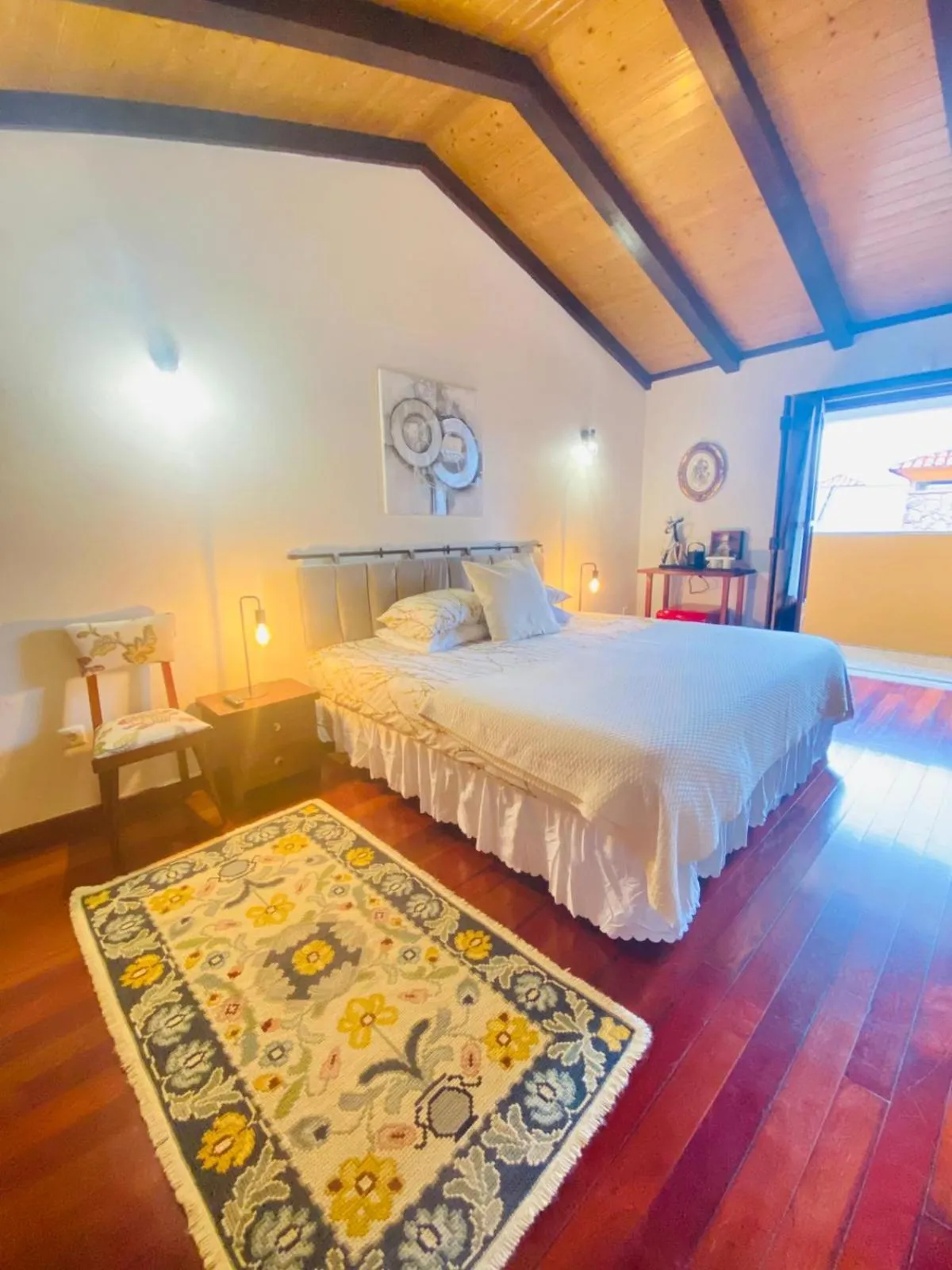 Bedroom, Bed in Refúgio das Artes Guesthouse