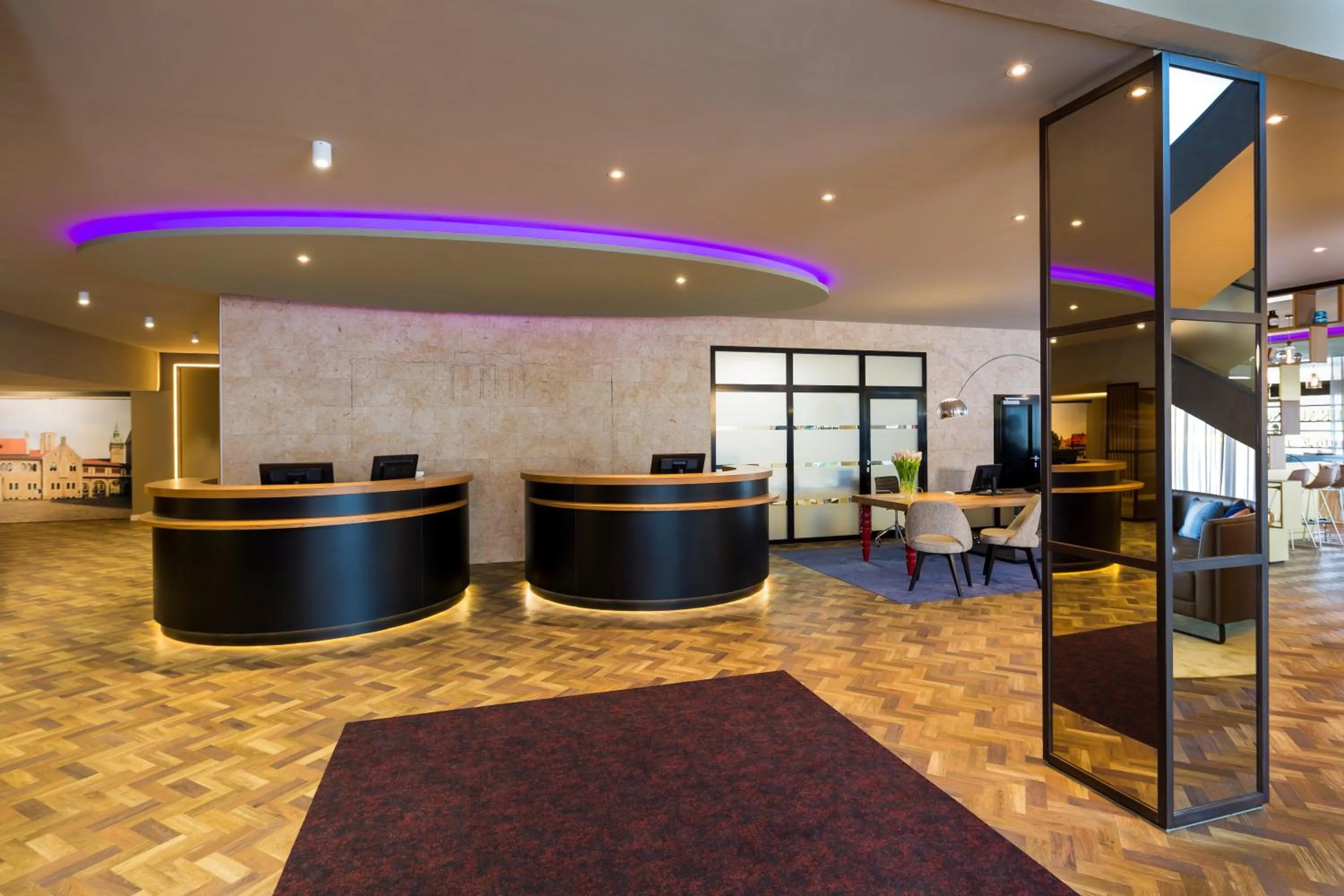 Lobby or reception in ACHAT Hotel Braunschweig