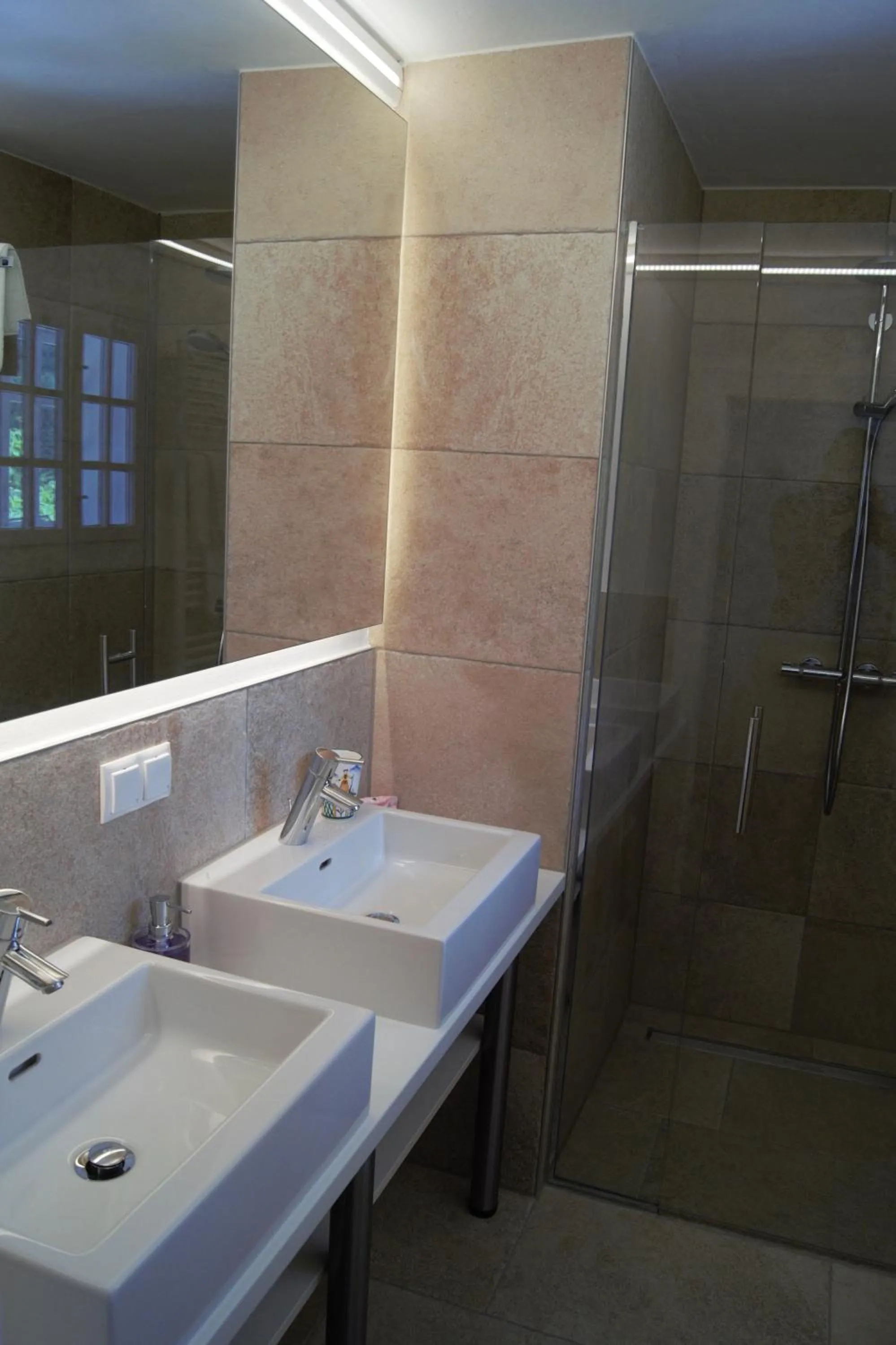 Bathroom in LANDSITZ OBERHOF petit hôtel