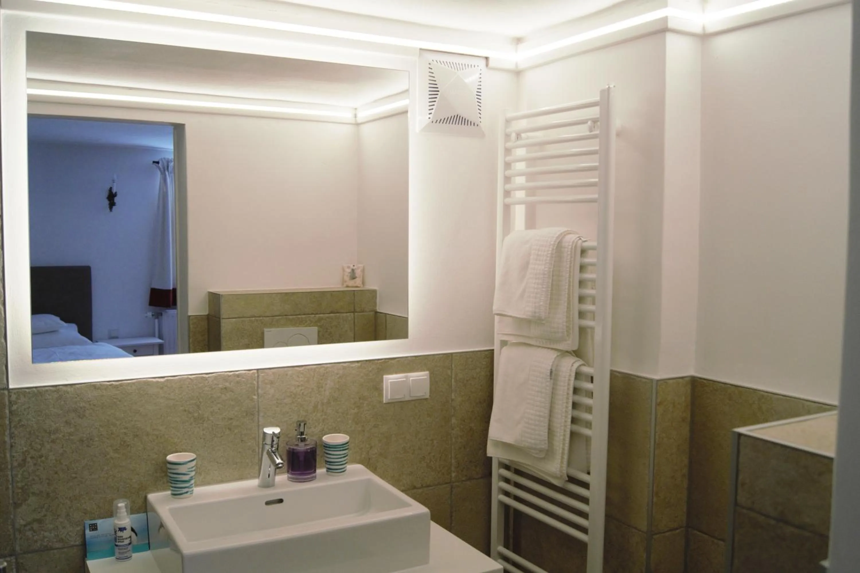 Bathroom in LANDSITZ OBERHOF petit hôtel