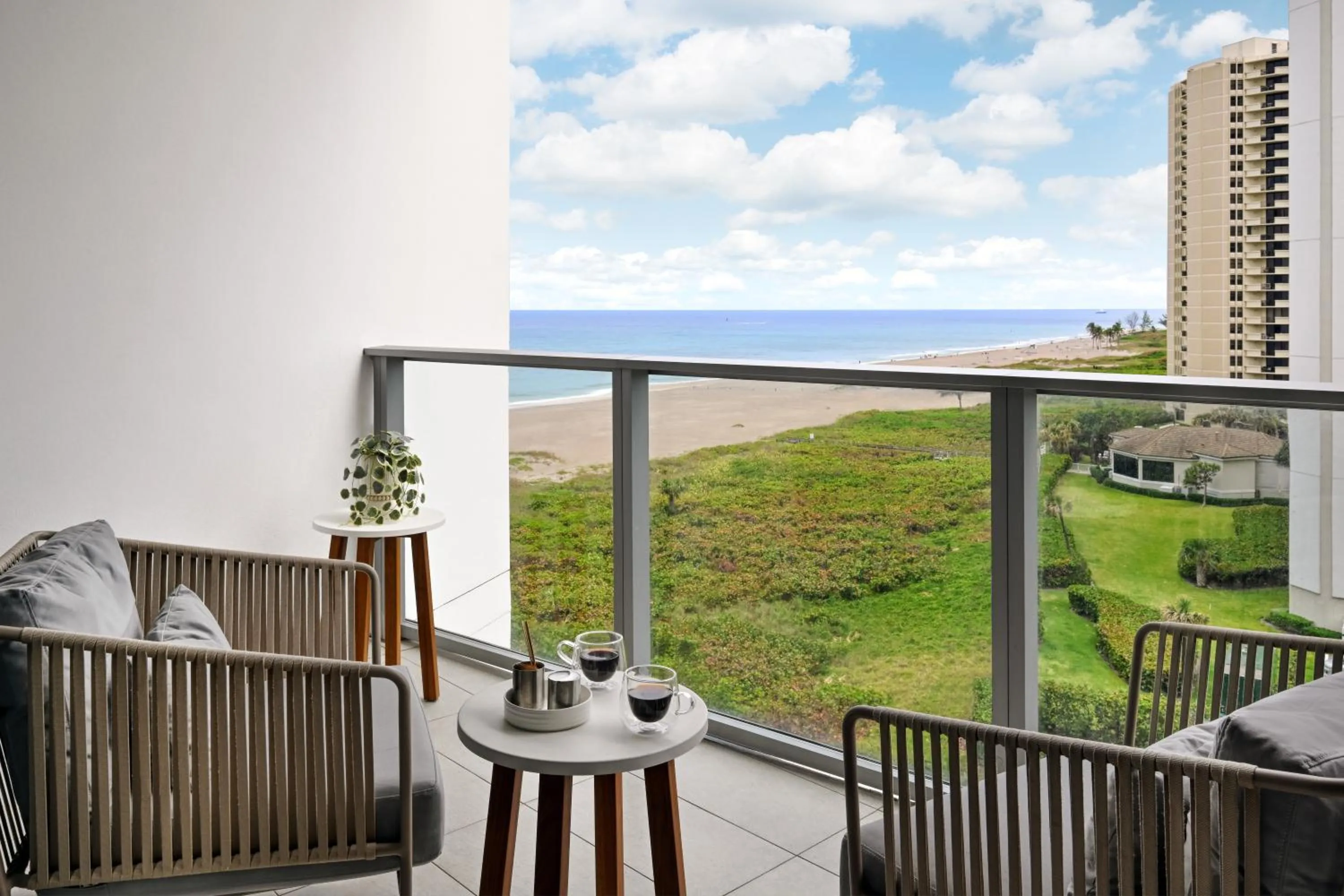 Balcony/Terrace in Amrit Ocean Resort & Residences Singer Island