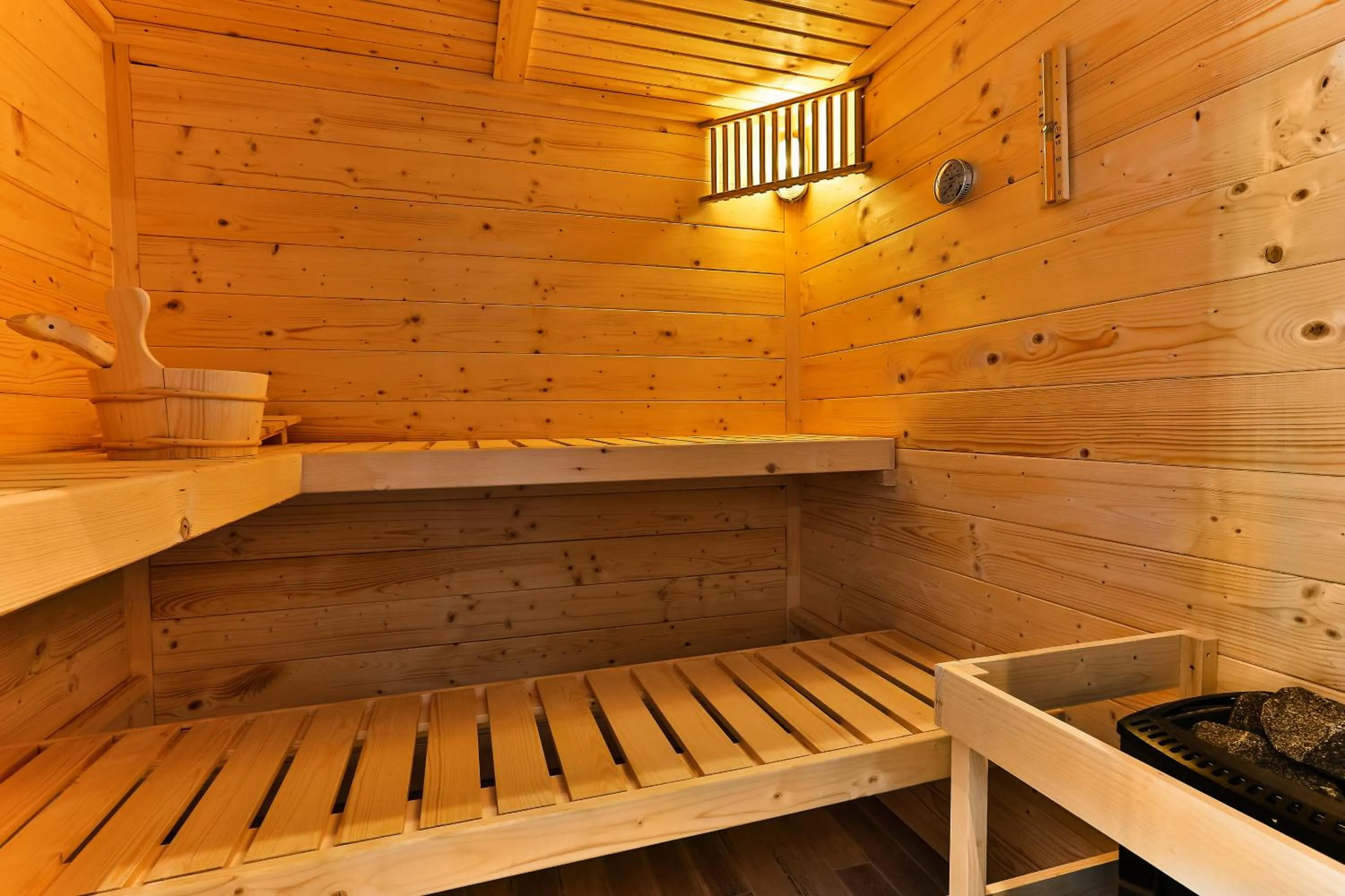 Sauna in Boutique Hotel Tate By Aycon