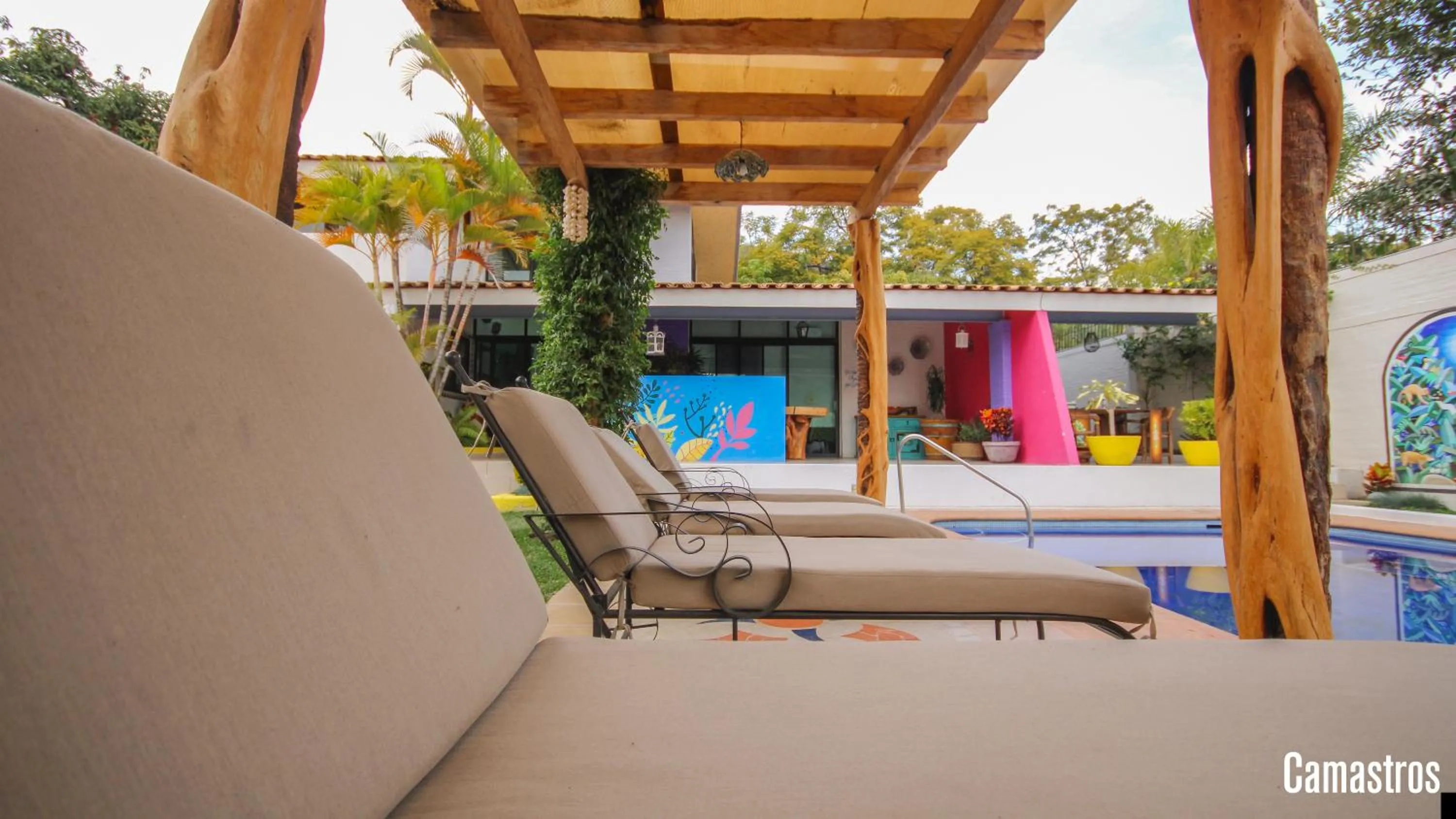 Patio in Hotel Boutique Casa Copal