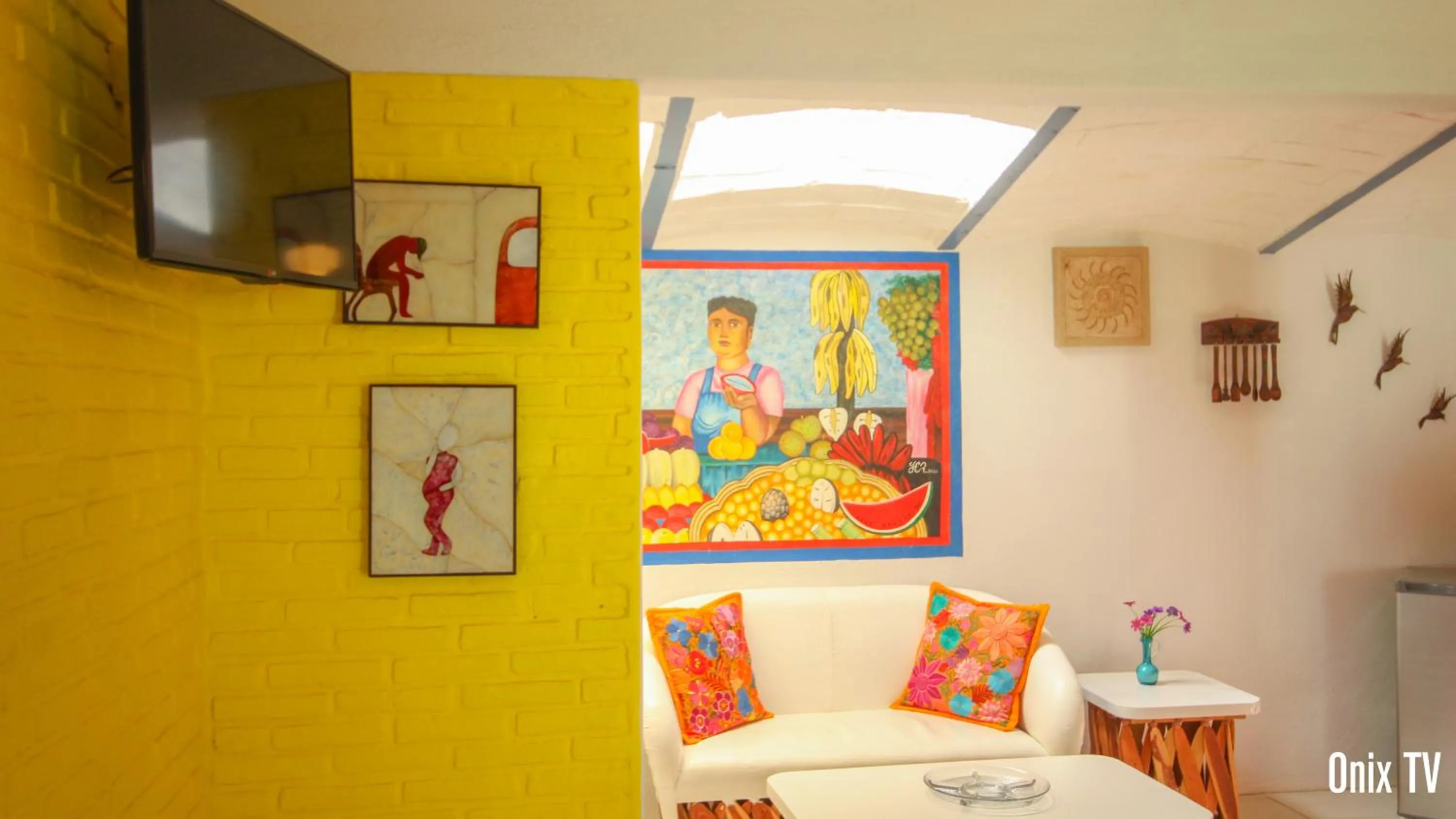 Living room in Hotel Boutique Casa Copal