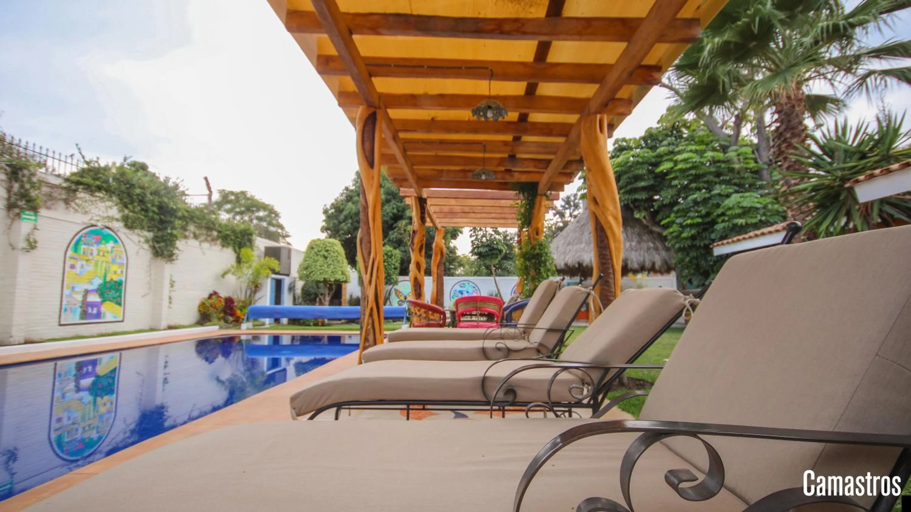 Patio in Hotel Boutique Casa Copal