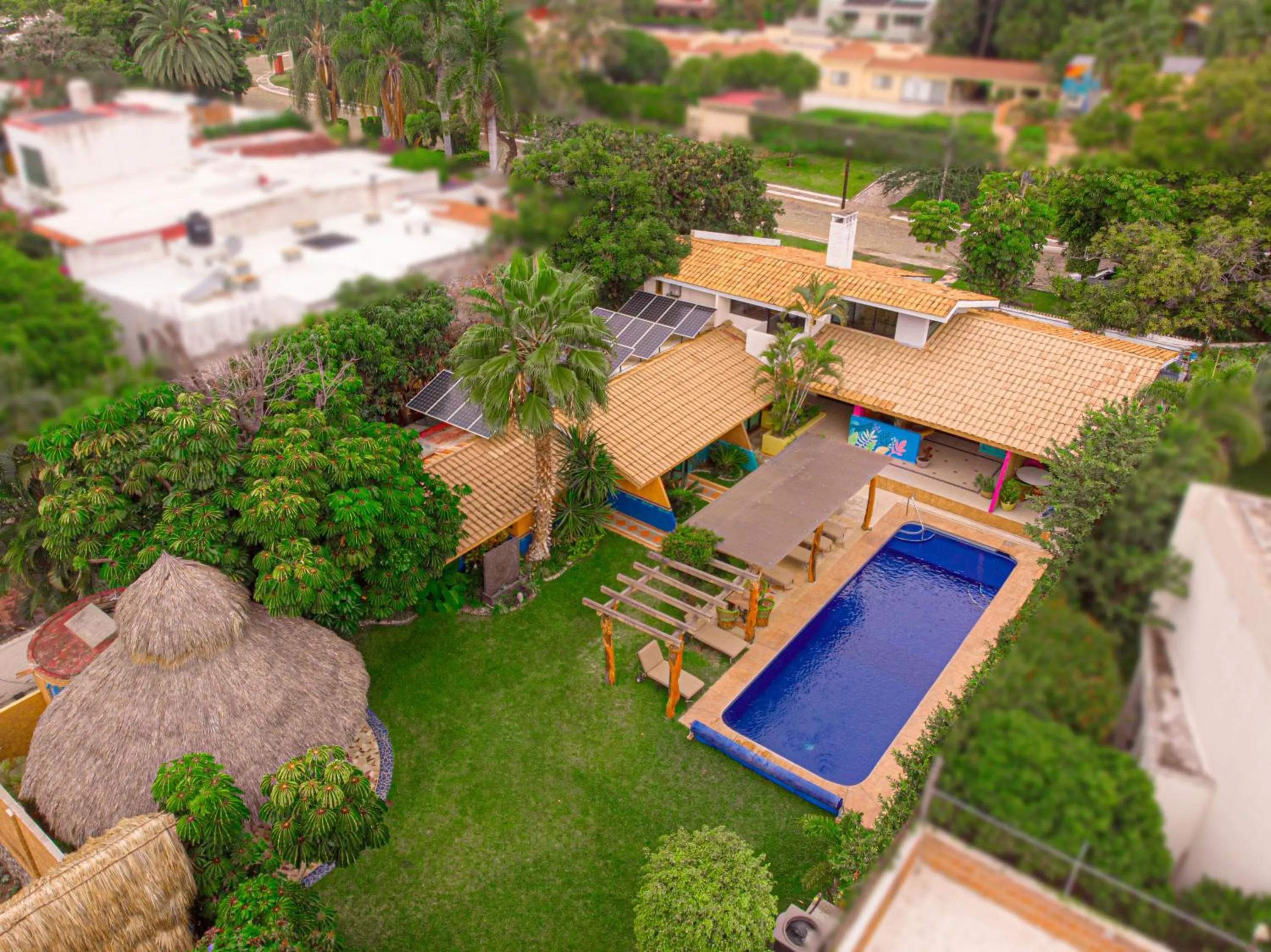 Bird's eye view in Hotel Boutique Casa Copal