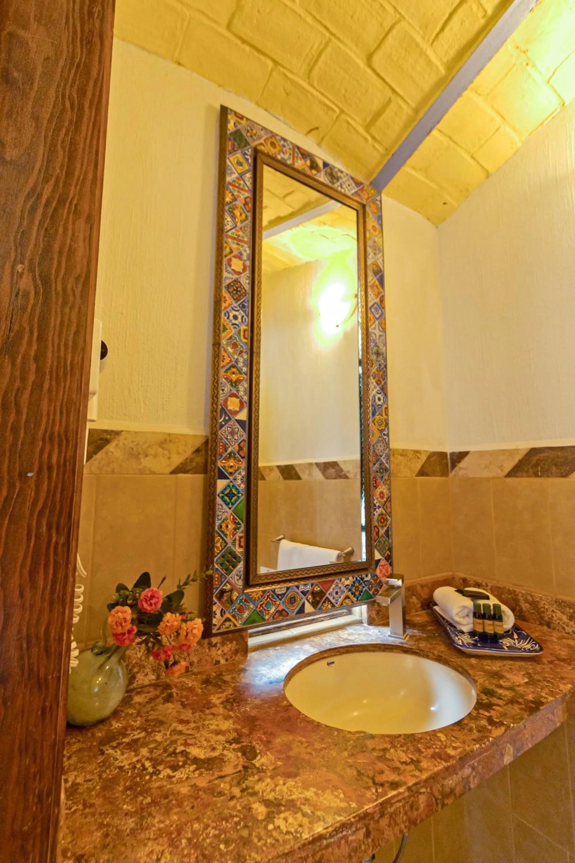 Toilet in Hotel Boutique Casa Copal