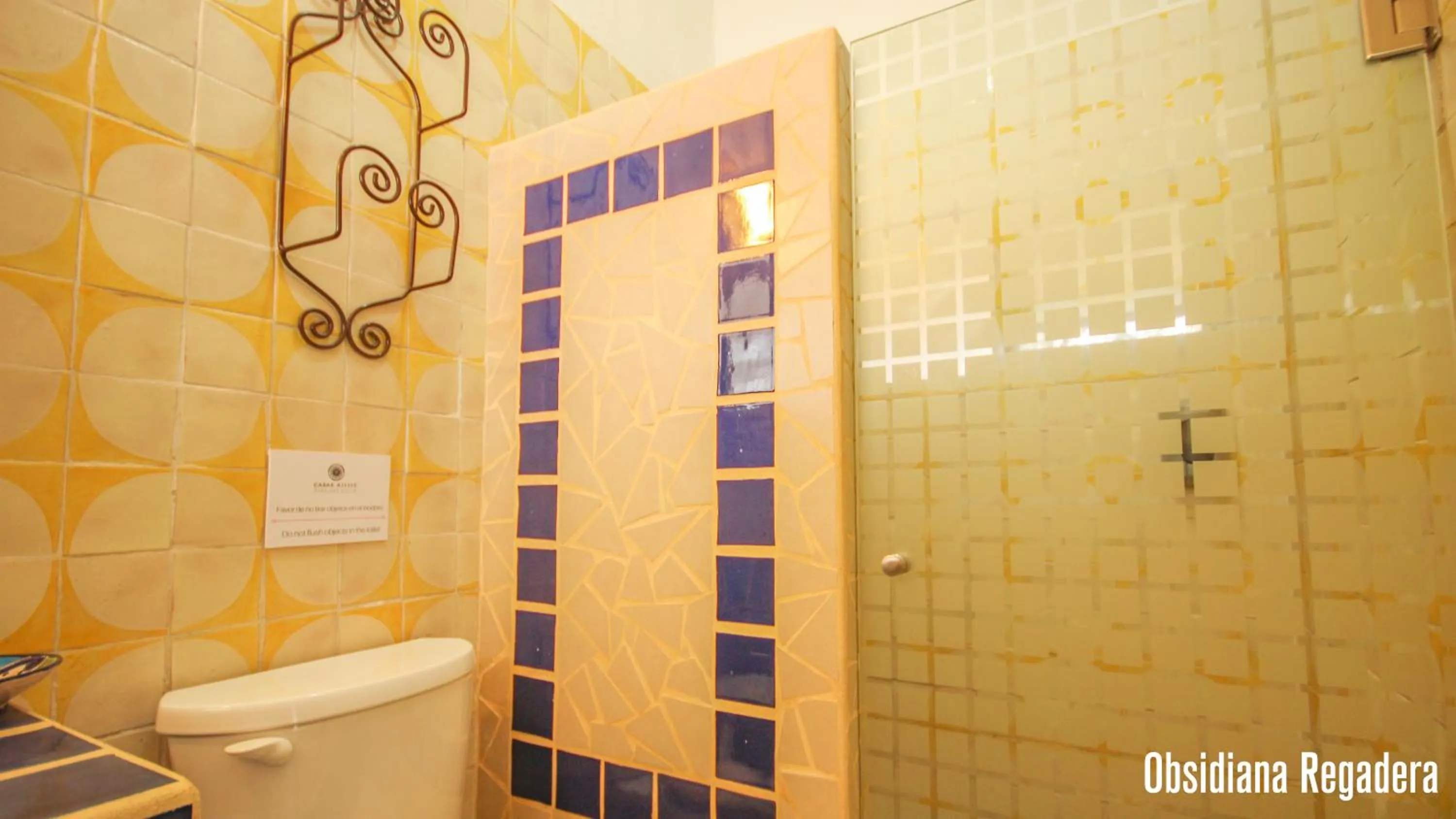 Shower in Hotel Boutique Casa Copal