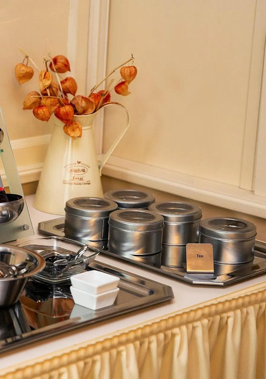 Buffet breakfast in Hotel Burghof