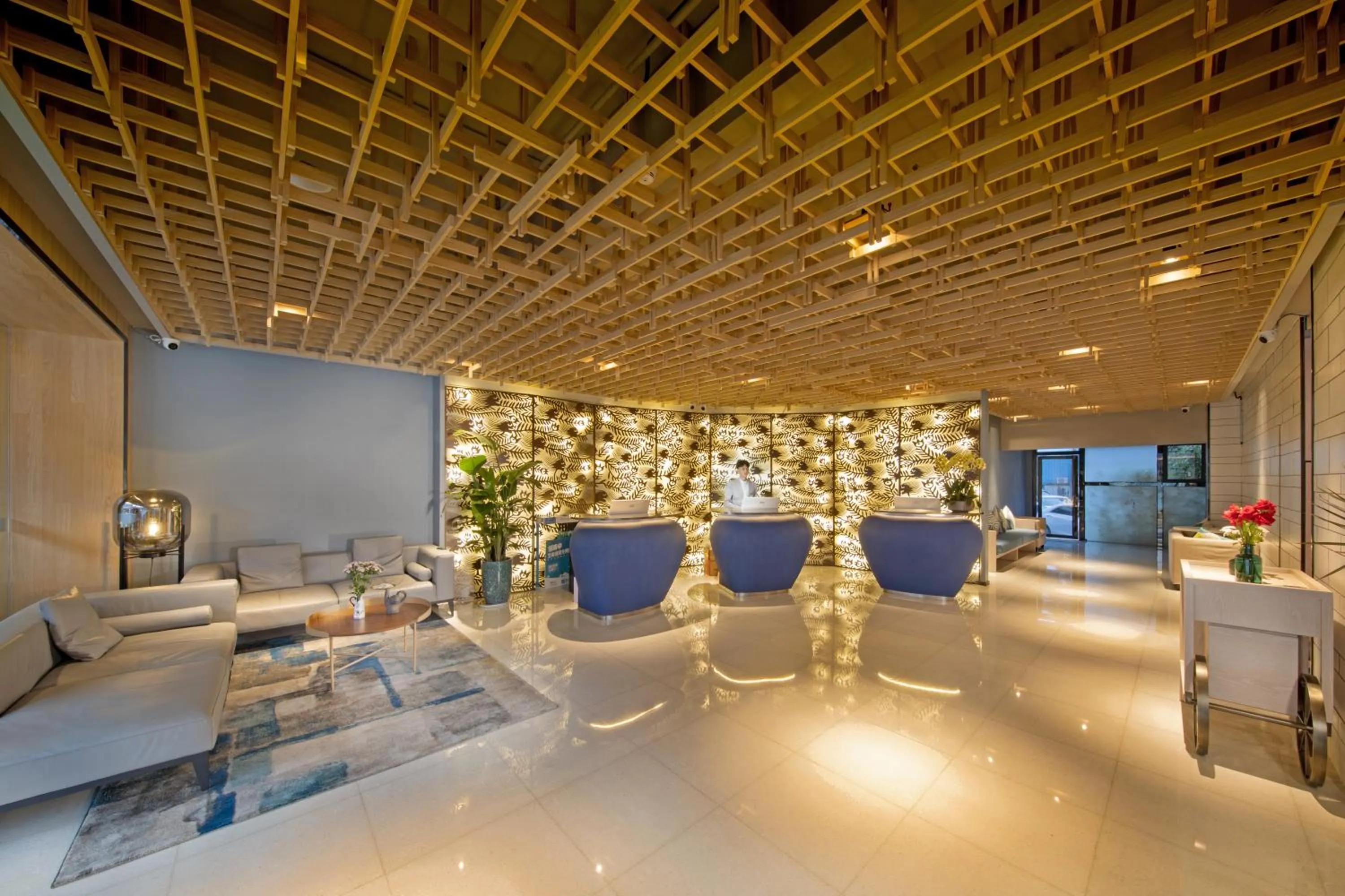 Lobby or reception in Shenzhen Yanan Hotel