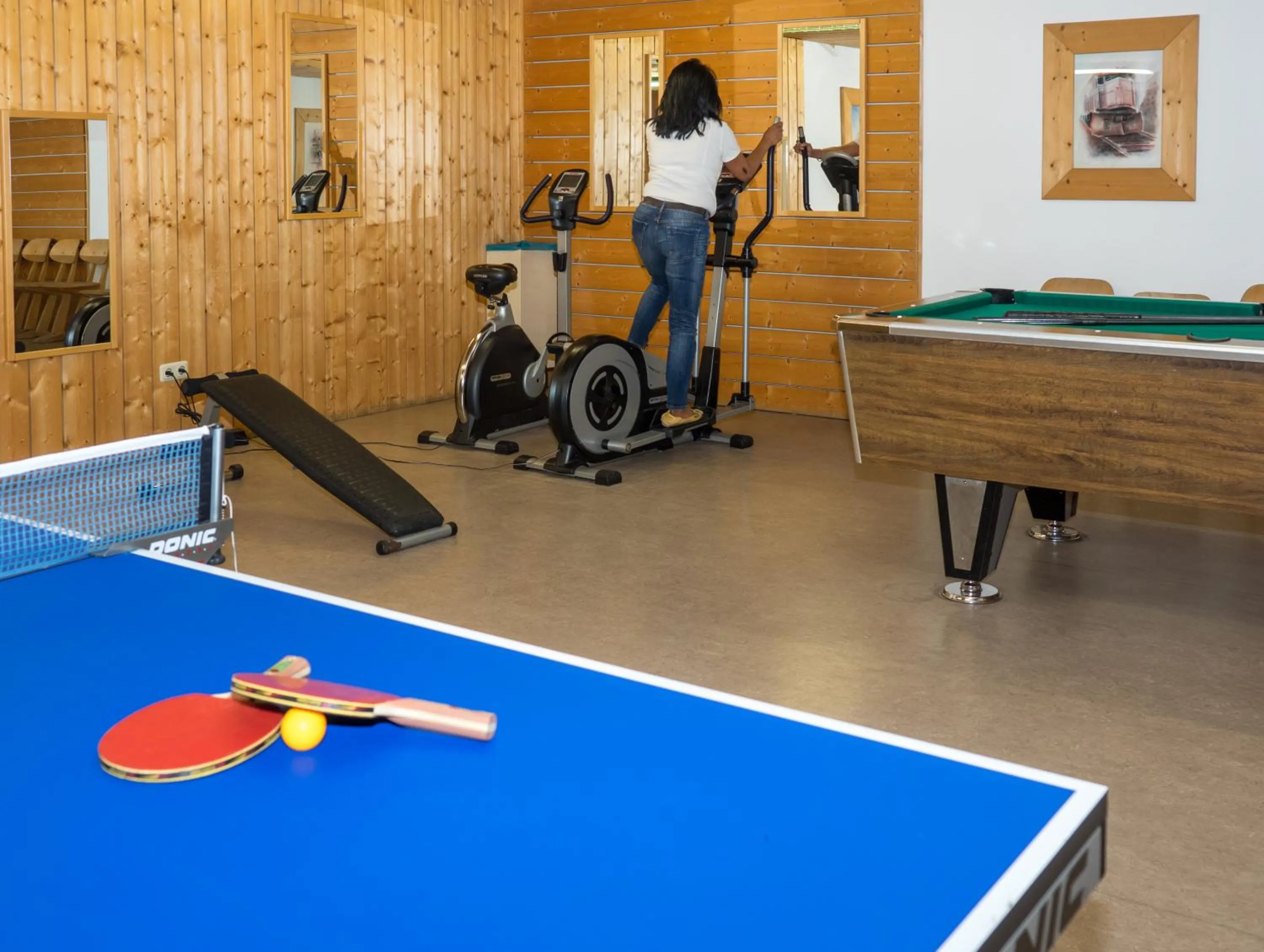 Fitness centre/facilities in Appartement-Hotel Seespitz