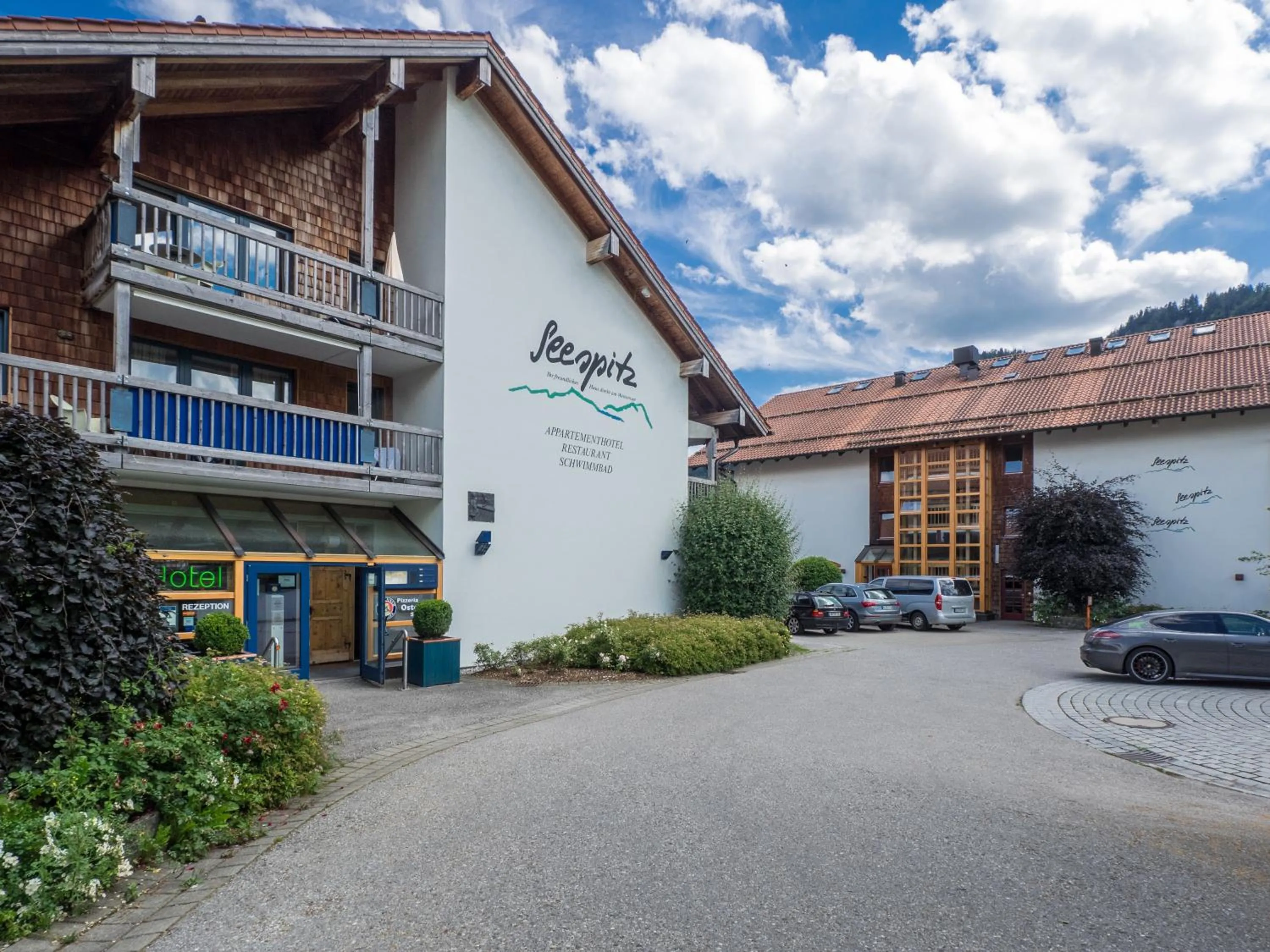 Property building in Appartement-Hotel Seespitz