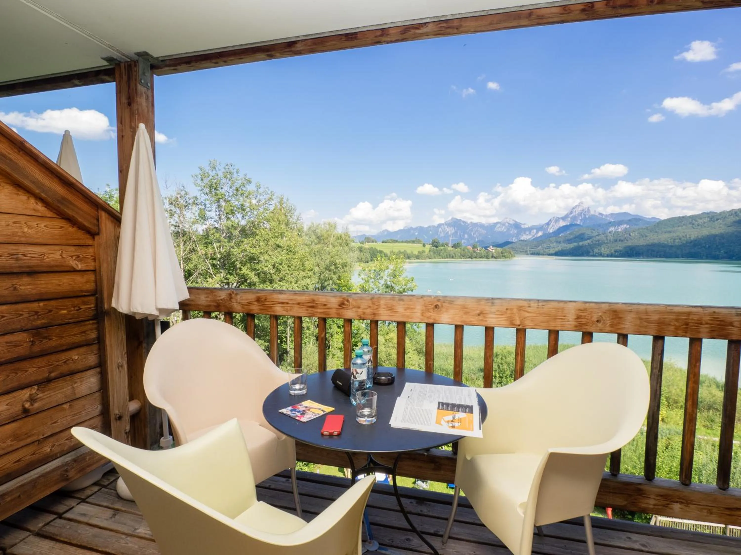 Natural landscape in Appartement-Hotel Seespitz