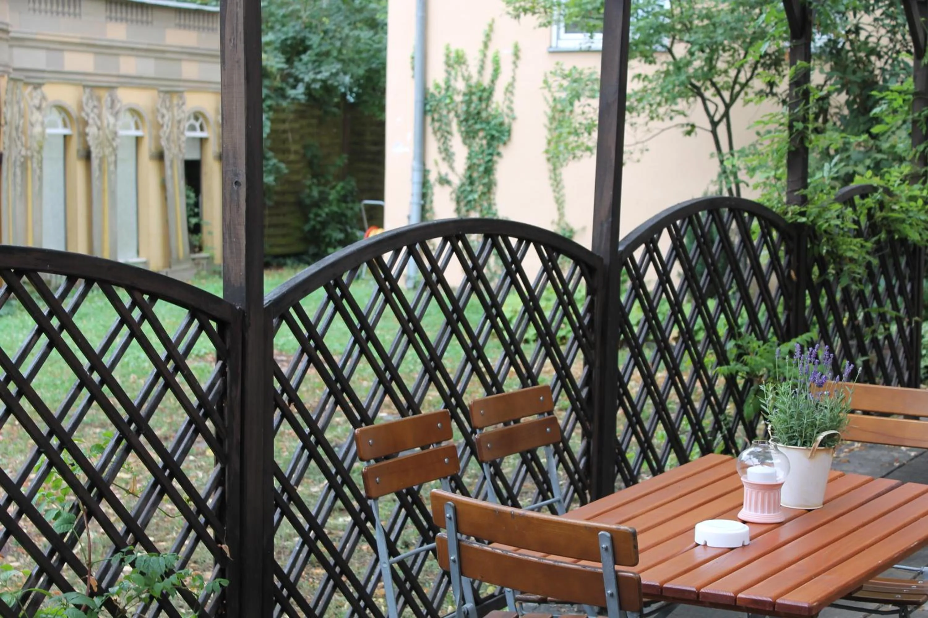 Balcony/Terrace in Filmhotel Lili Marleen