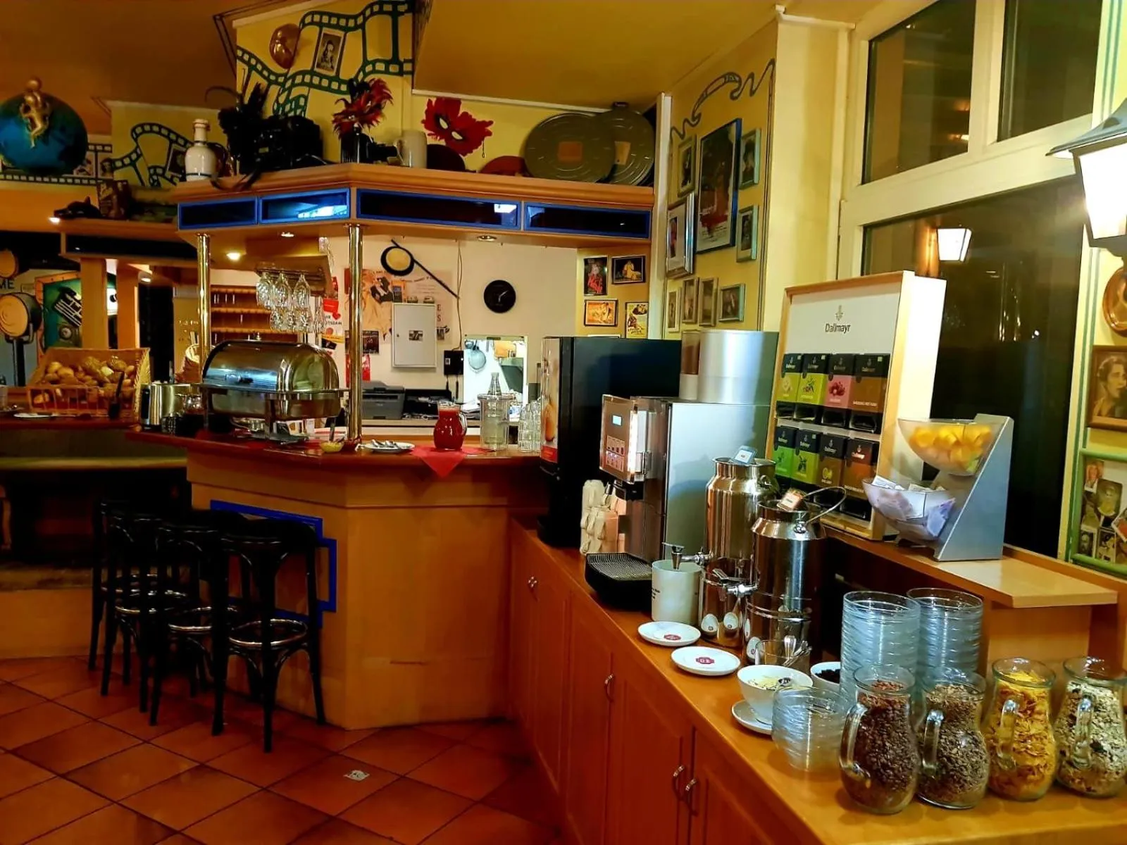 Buffet breakfast in Filmhotel Lili Marleen