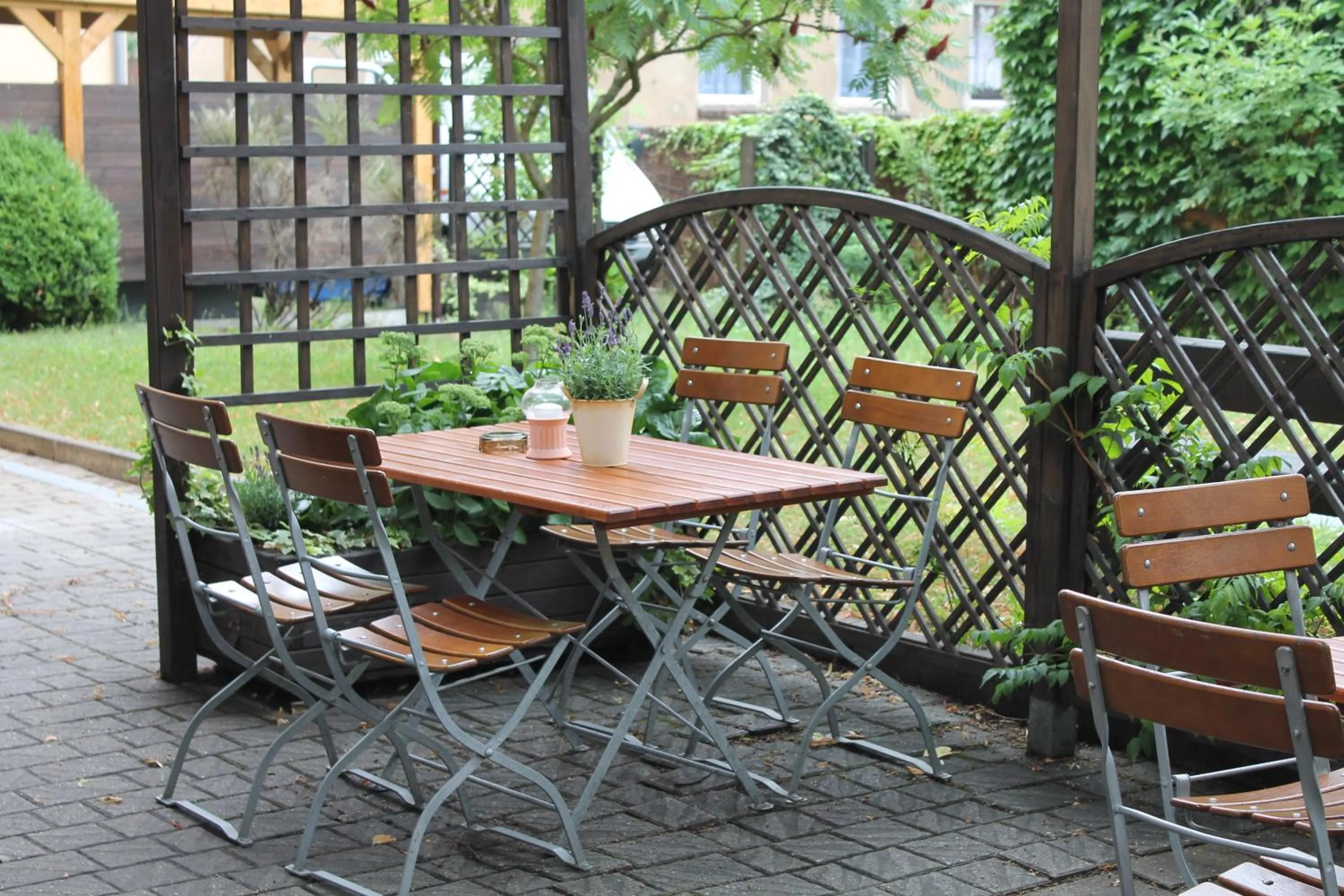 Balcony/Terrace in Filmhotel Lili Marleen