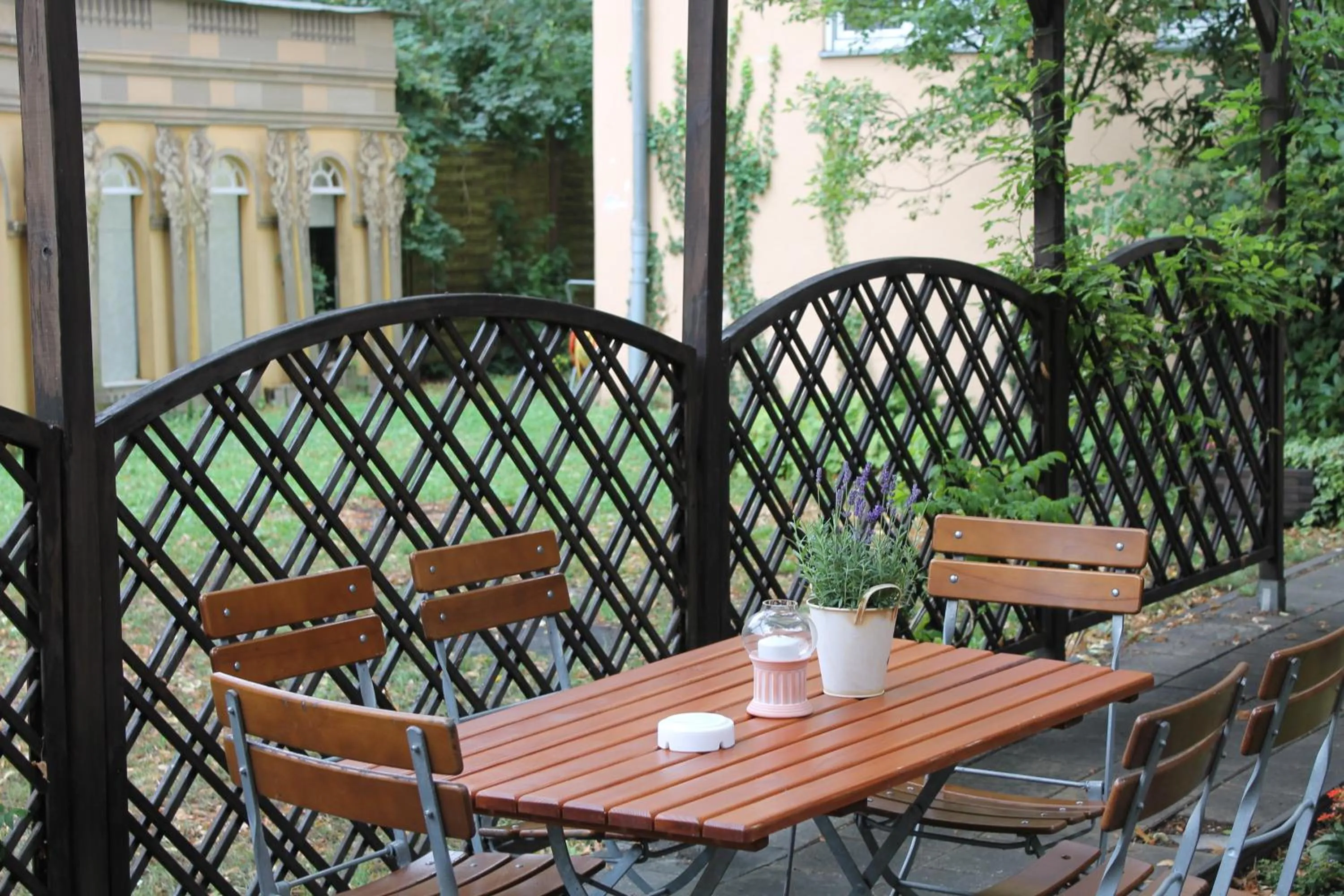 Balcony/Terrace in Filmhotel Lili Marleen