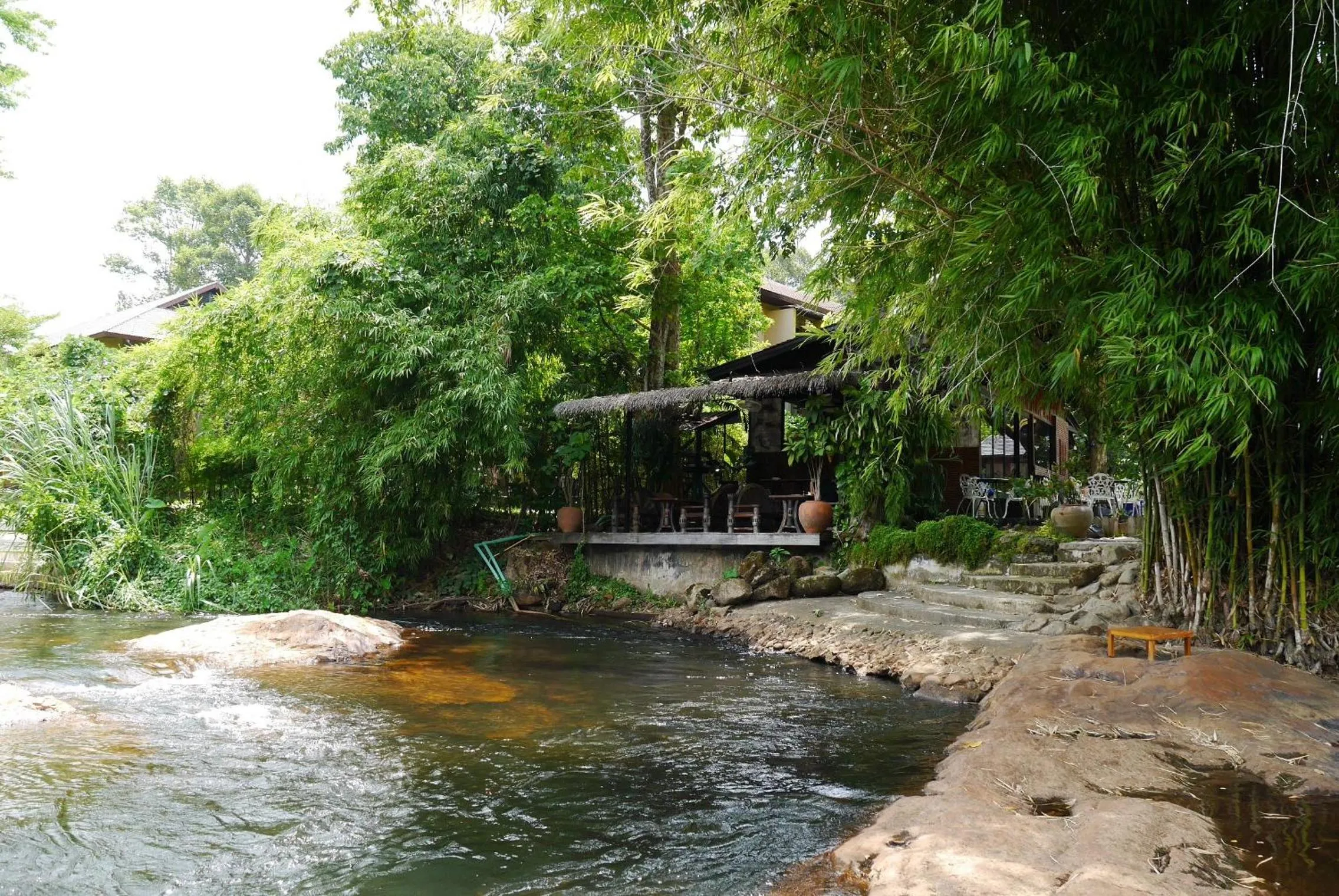 Natural landscape in Phumontra Resort Nakhon Nayok