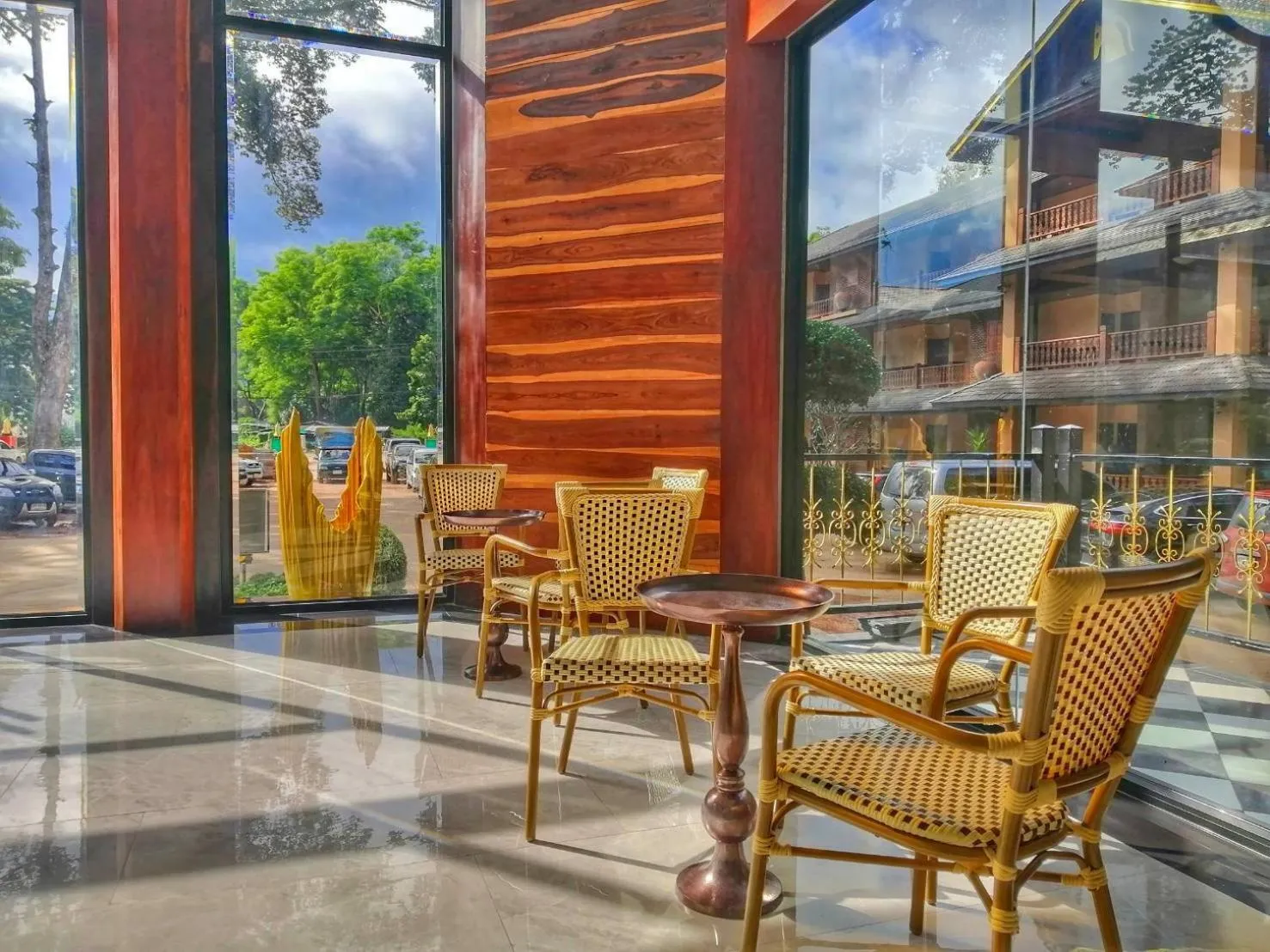 Lobby or reception in Phumontra Resort Nakhon Nayok