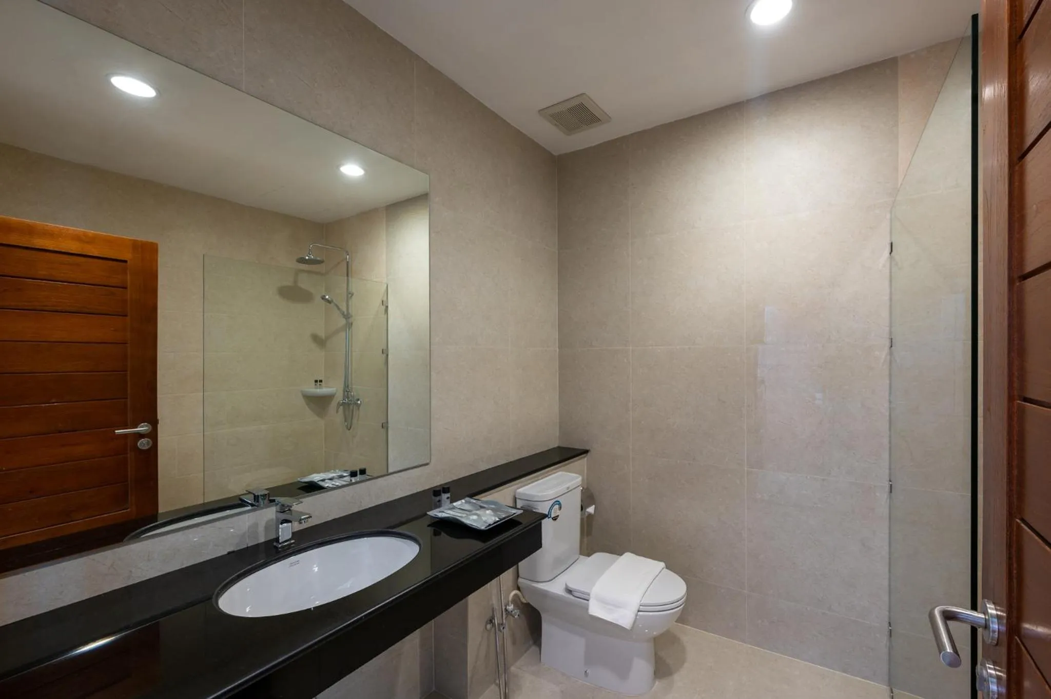 Bathroom in Phumontra Resort Nakhon Nayok