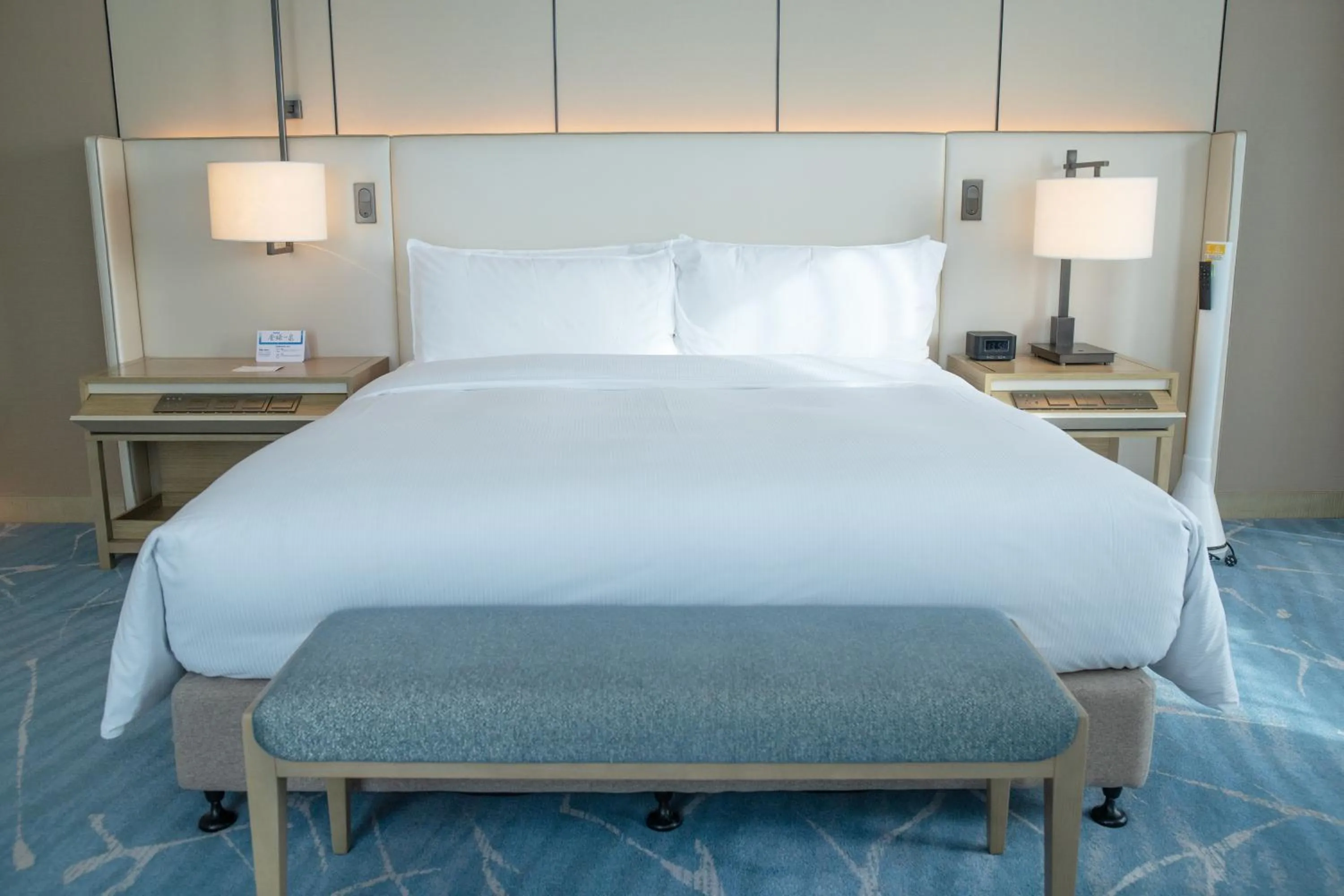 Bed in Hilton Beijing Tongzhou