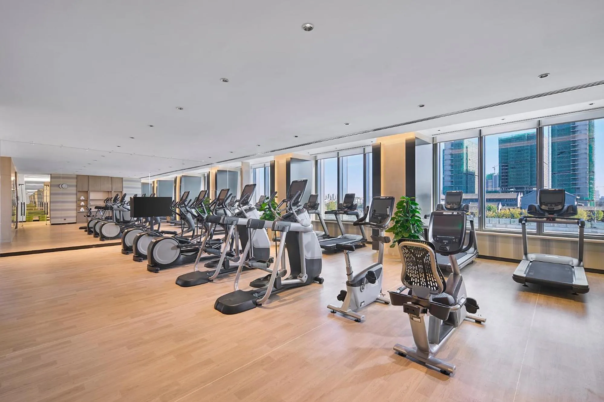 Fitness centre/facilities in Hilton Beijing Tongzhou