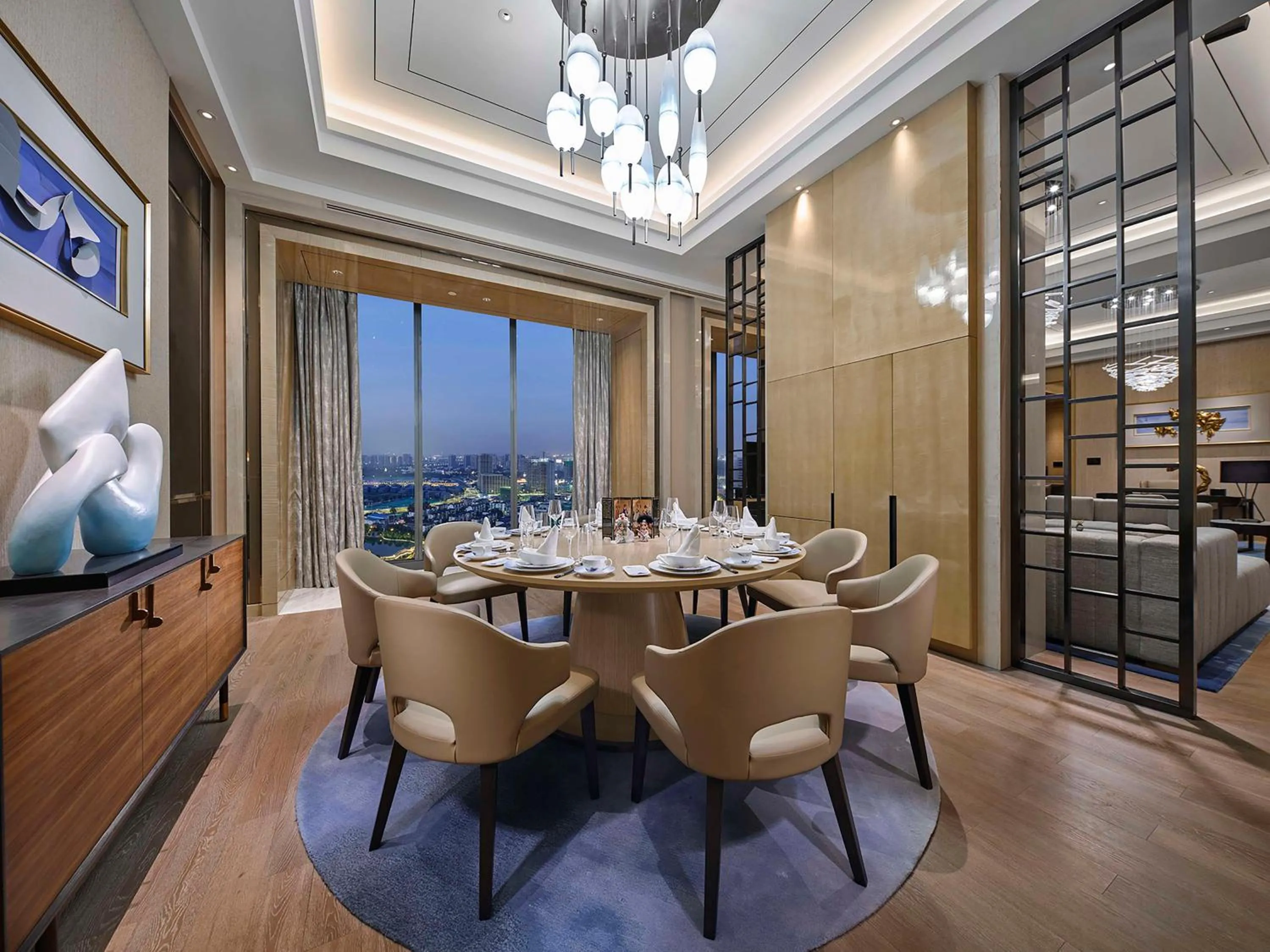 Living room in Hilton Beijing Tongzhou