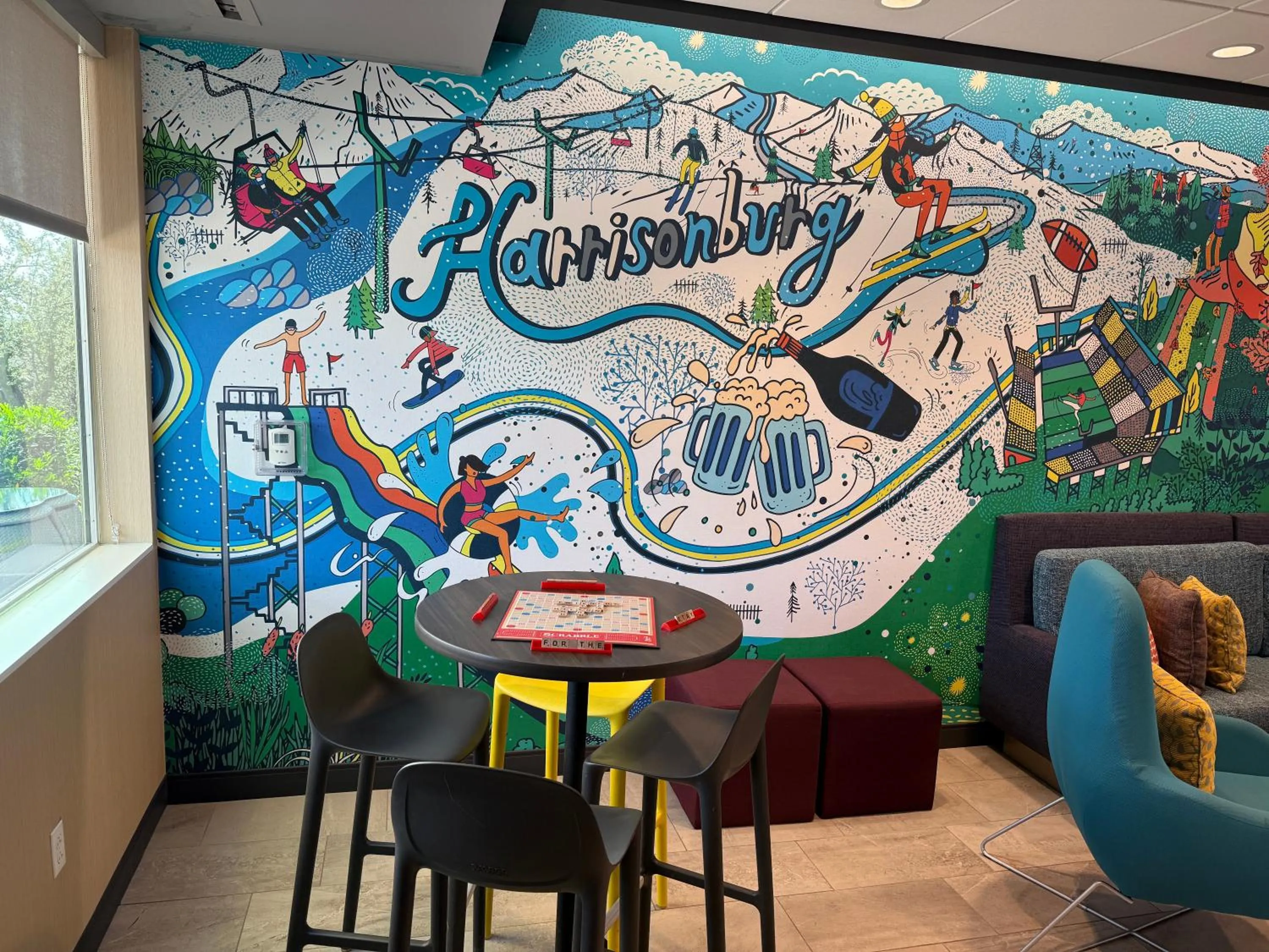 Lobby or reception in Tru By Hilton Harrisonburg, Va