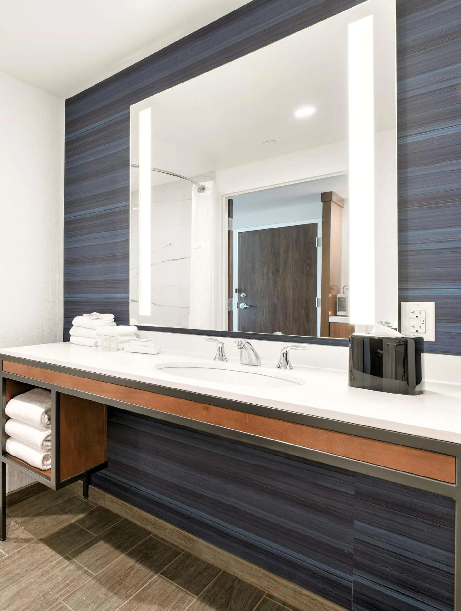 Bathroom in Hilton Garden Inn Fremont Milpitas