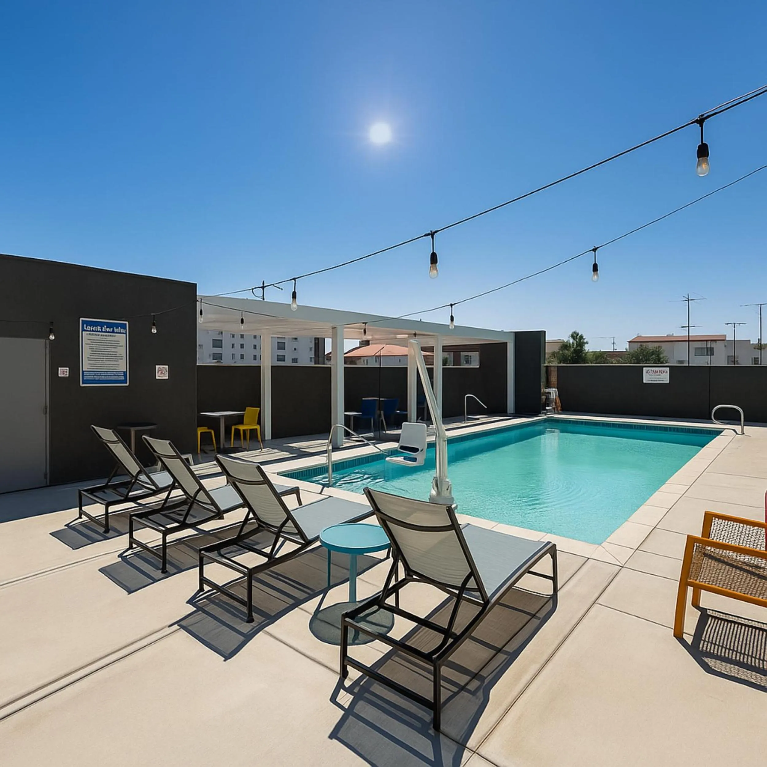 Pool view in Home2 Suites By Hilton Yuma Pivot Point