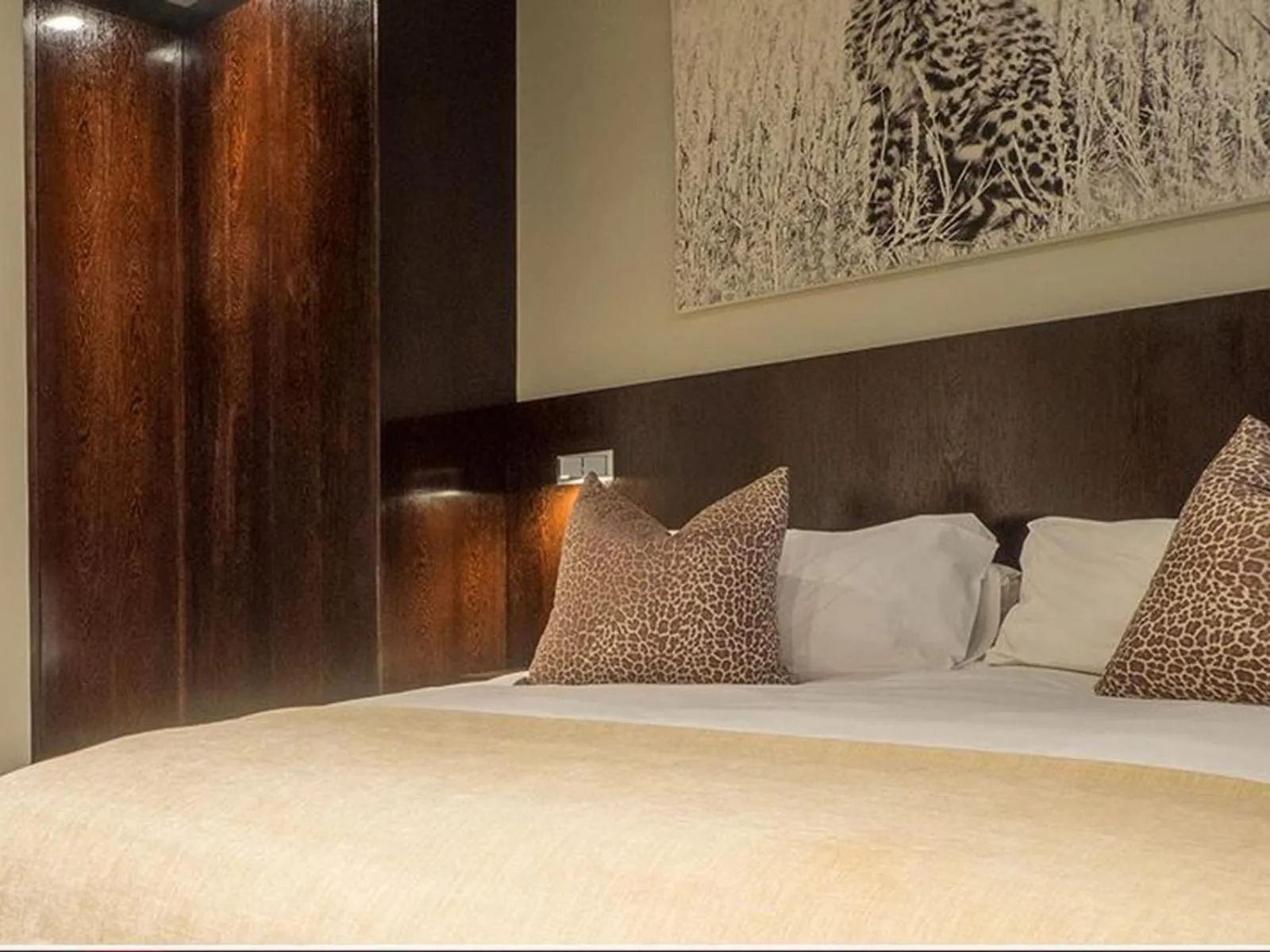 Bed in The Ocean View Guest House