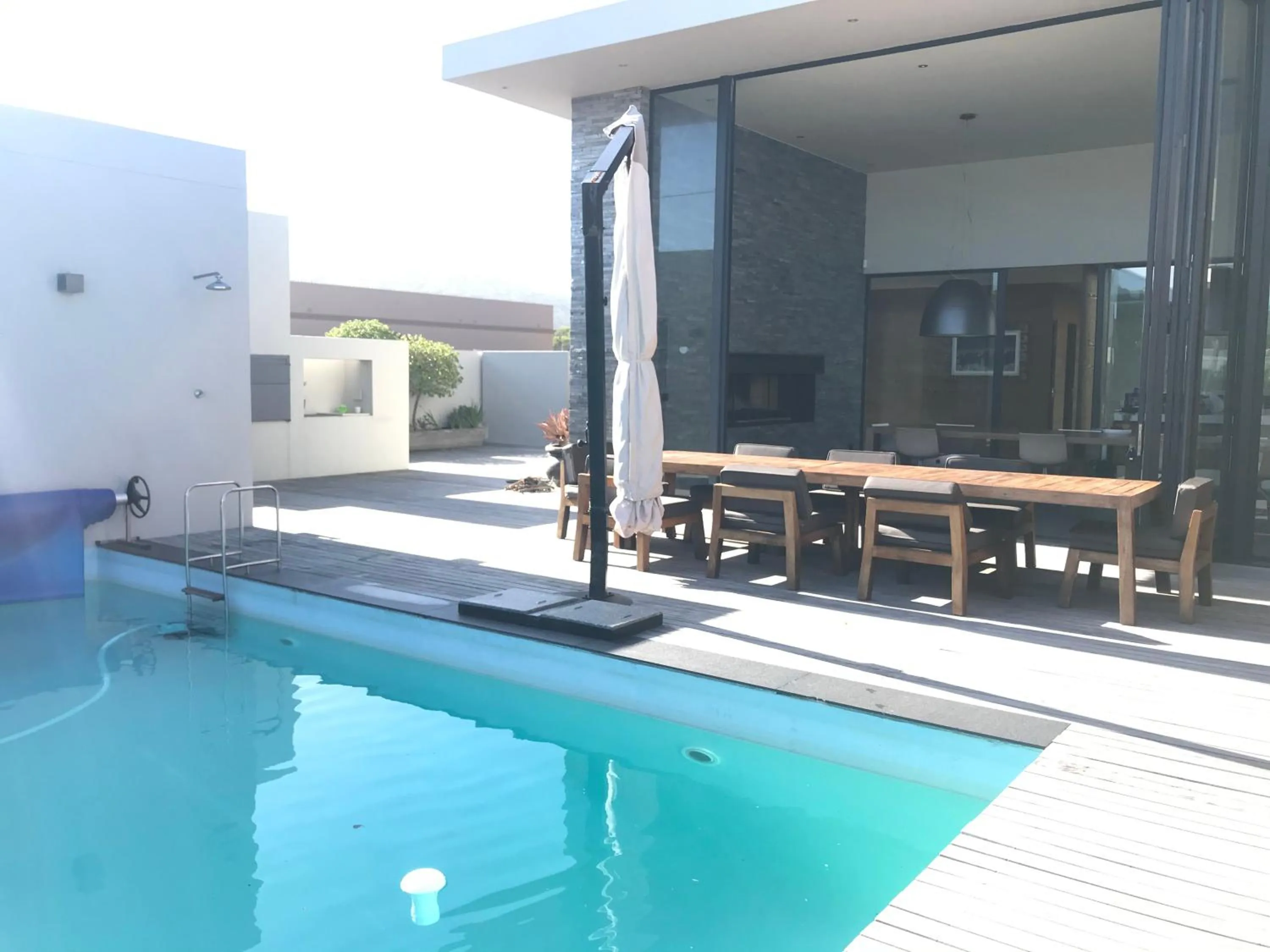 Patio in The Ocean View Guest House