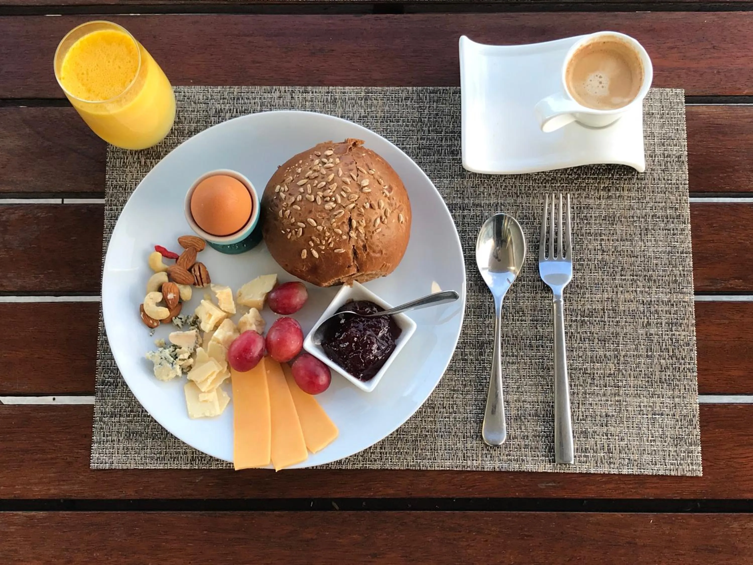 Breakfast in The Ocean View Guest House